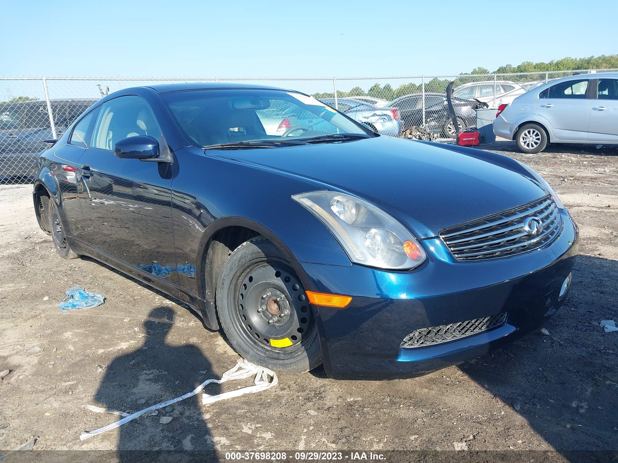 INFINITI G 2004 jnkcv54e14m823504