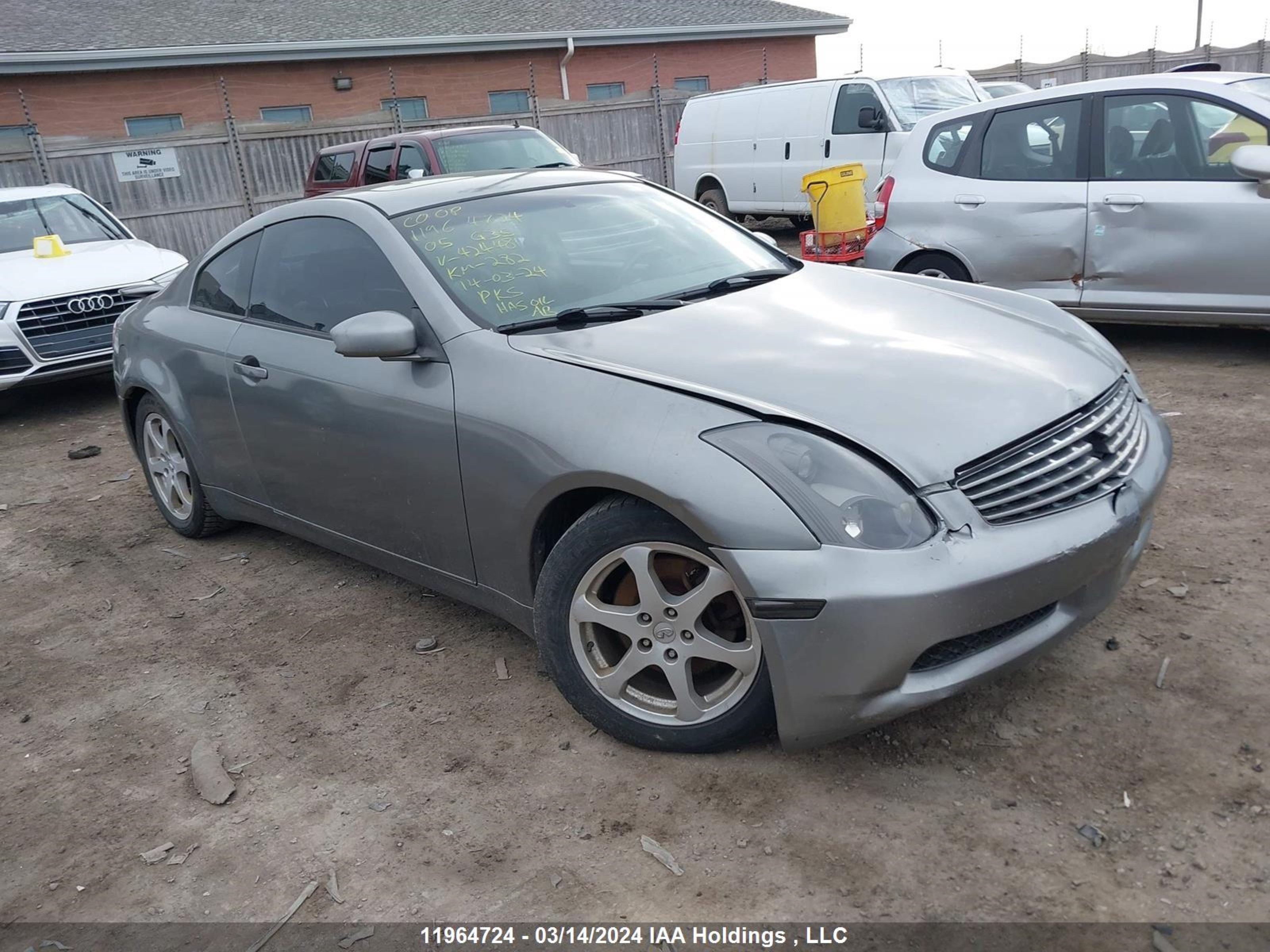 INFINITI G 2005 jnkcv54e15m424481