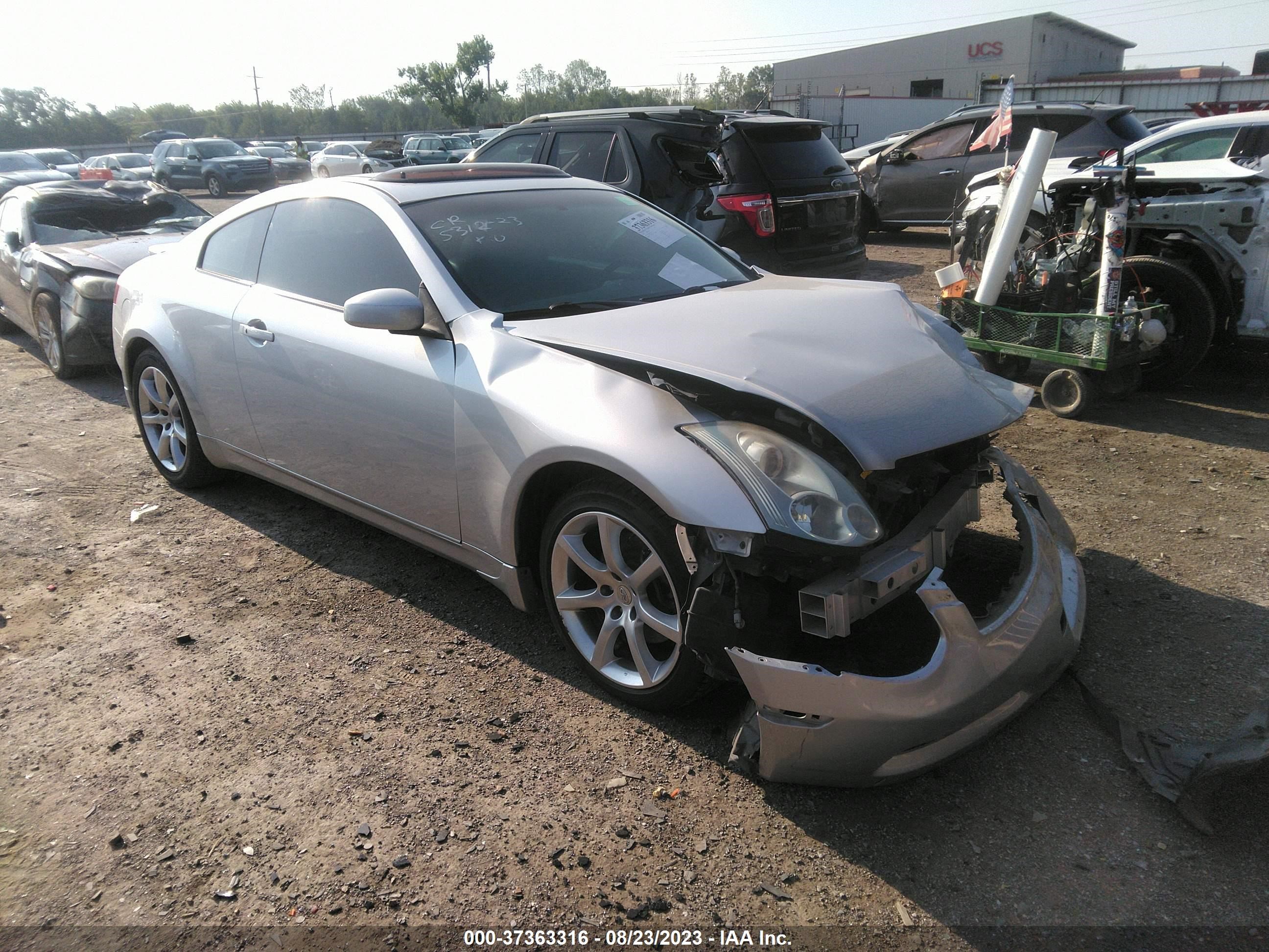 INFINITI G 2006 jnkcv54e16m711952