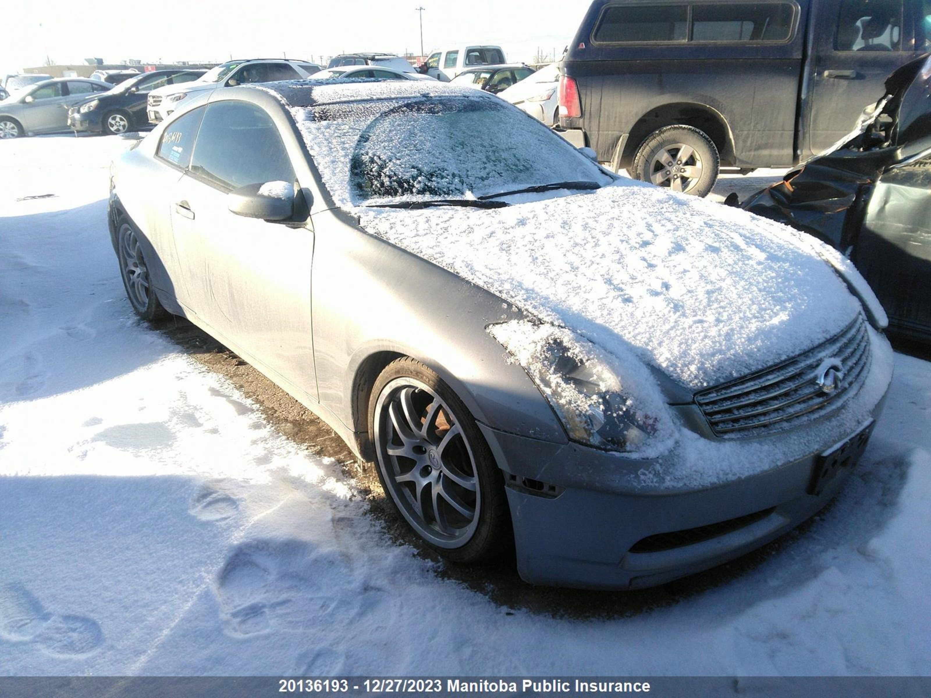 INFINITI G 2005 jnkcv54e25m408595