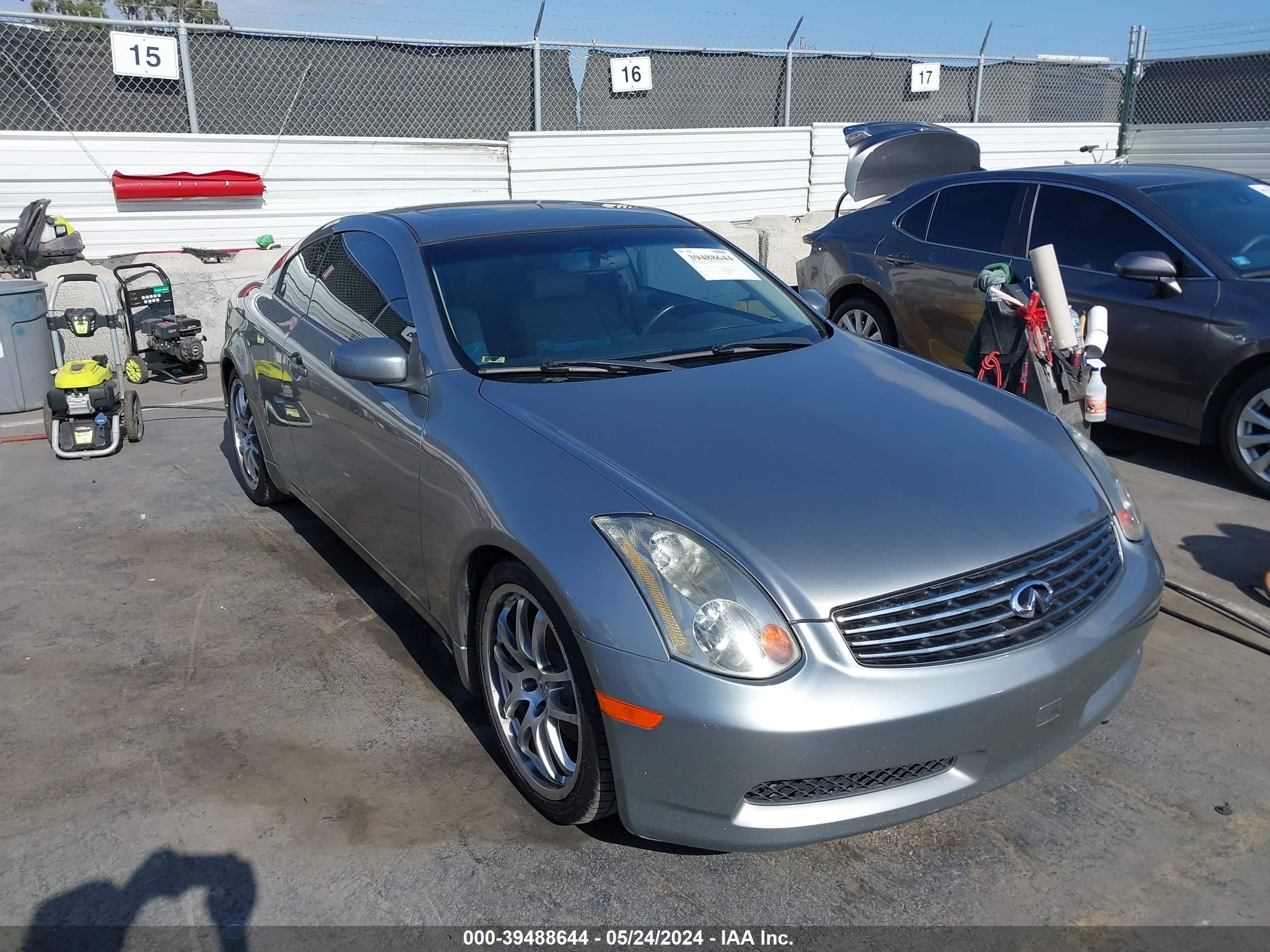 INFINITI G 2005 jnkcv54e25m412002