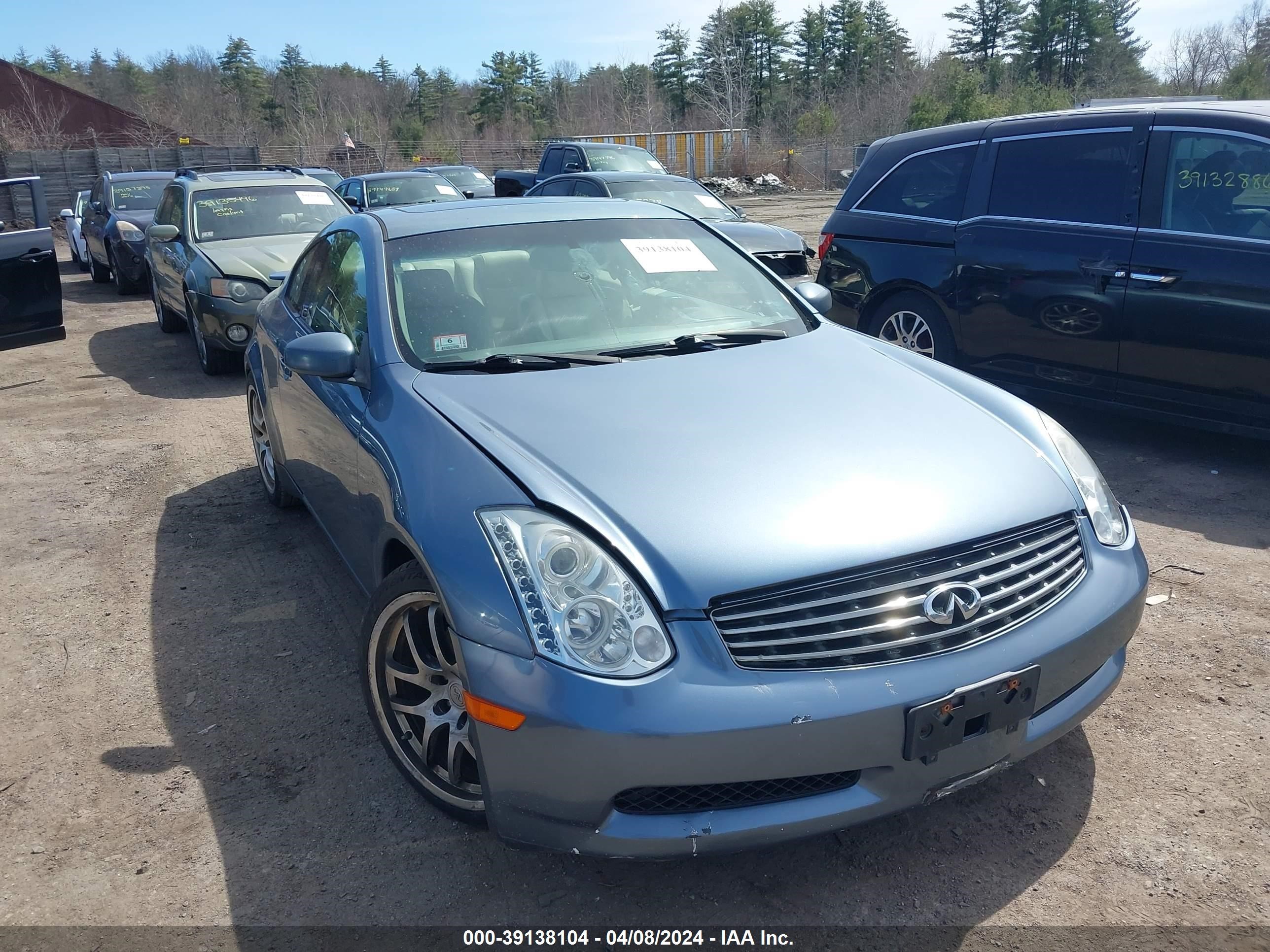 INFINITI G 2005 jnkcv54e25m414297