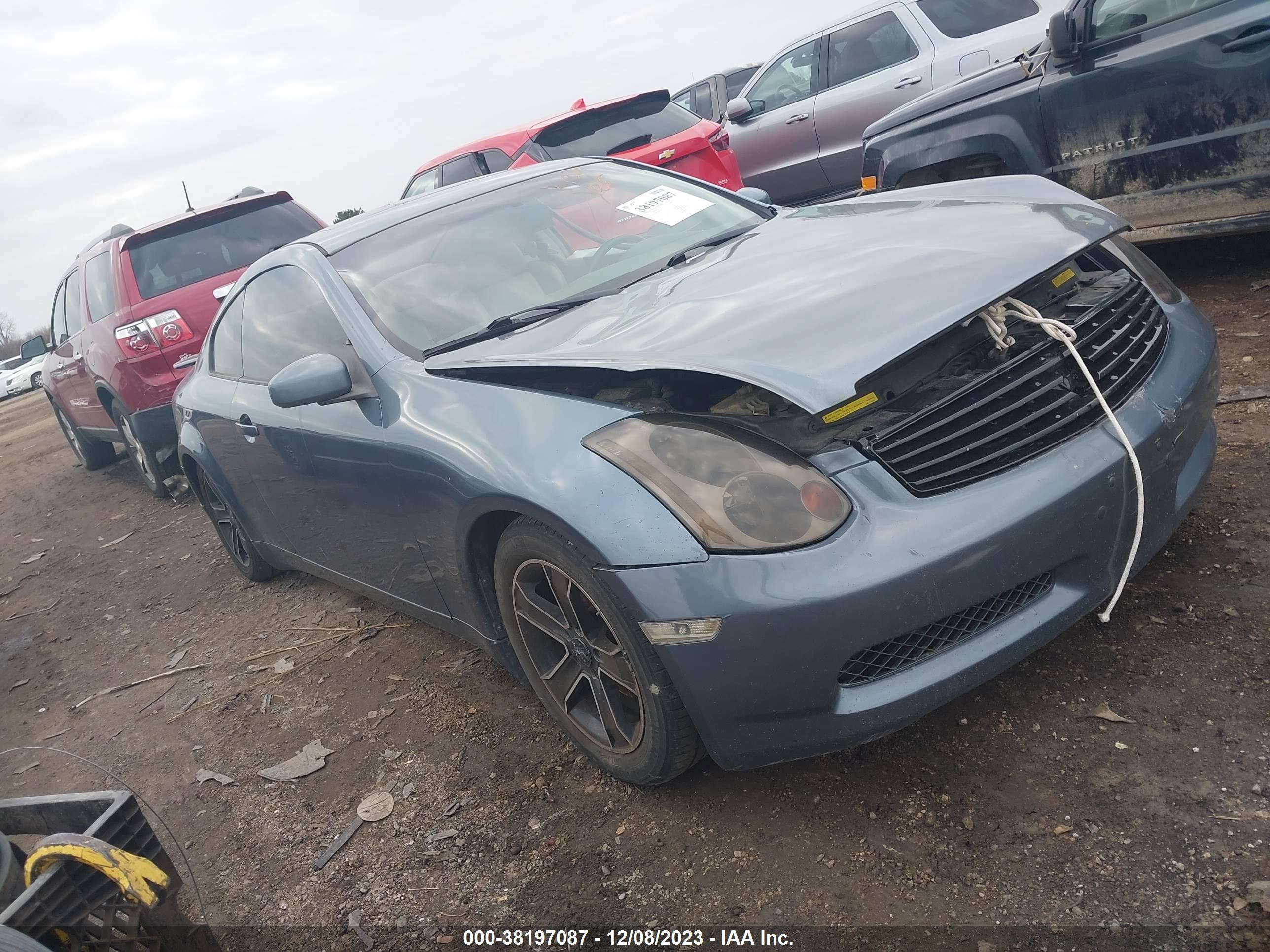 INFINITI G 2005 jnkcv54e25m417538