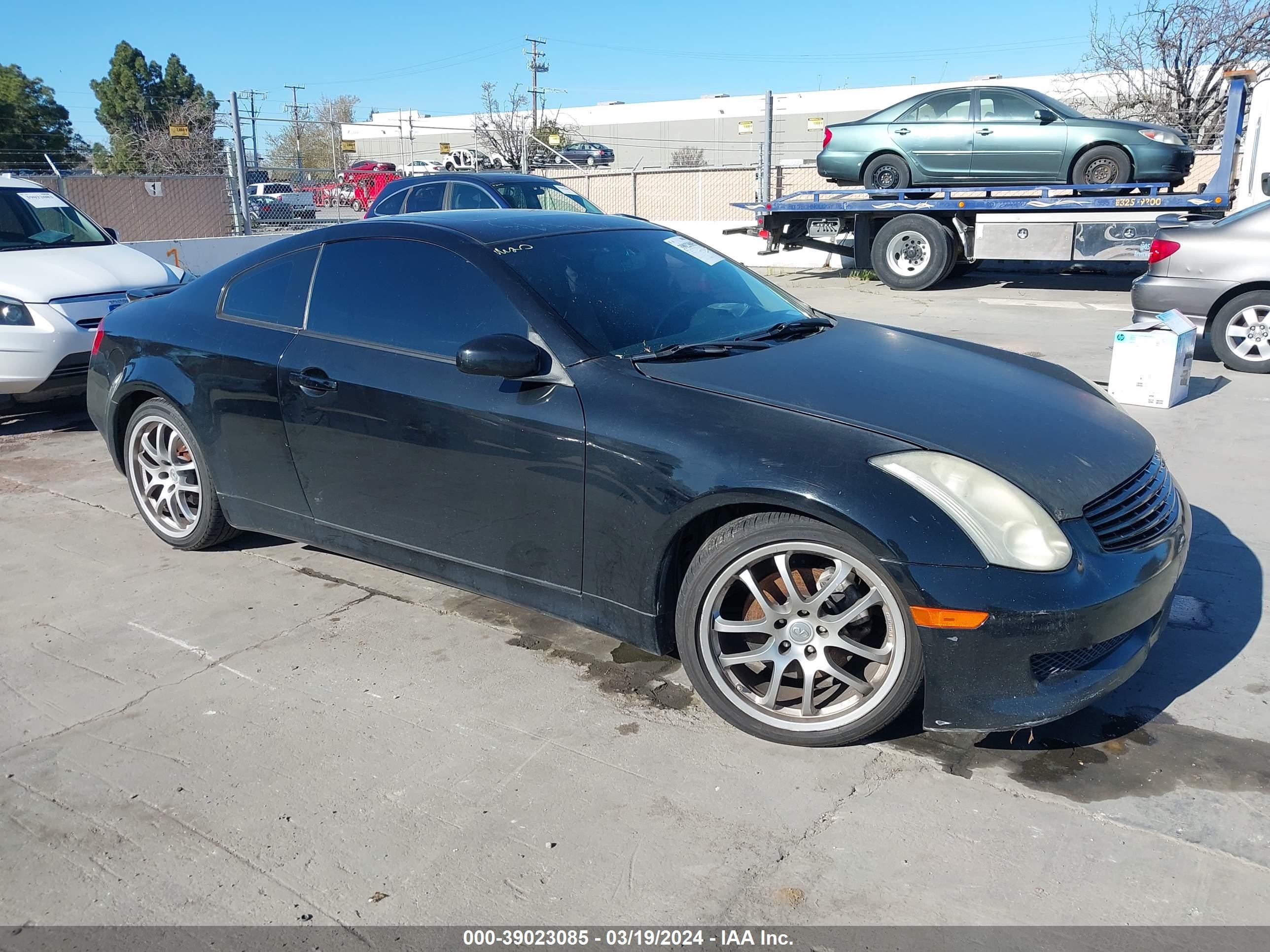 INFINITI G 2006 jnkcv54e26m707053