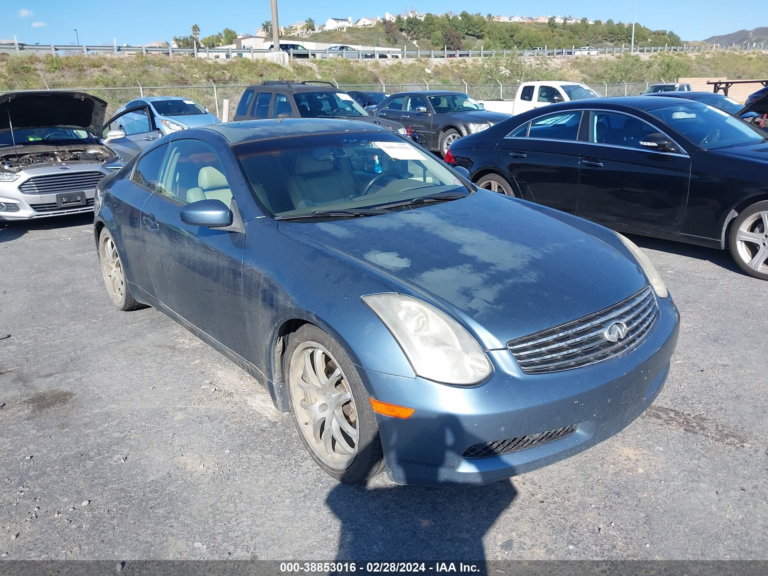 INFINITI G 2005 jnkcv54e45m411272