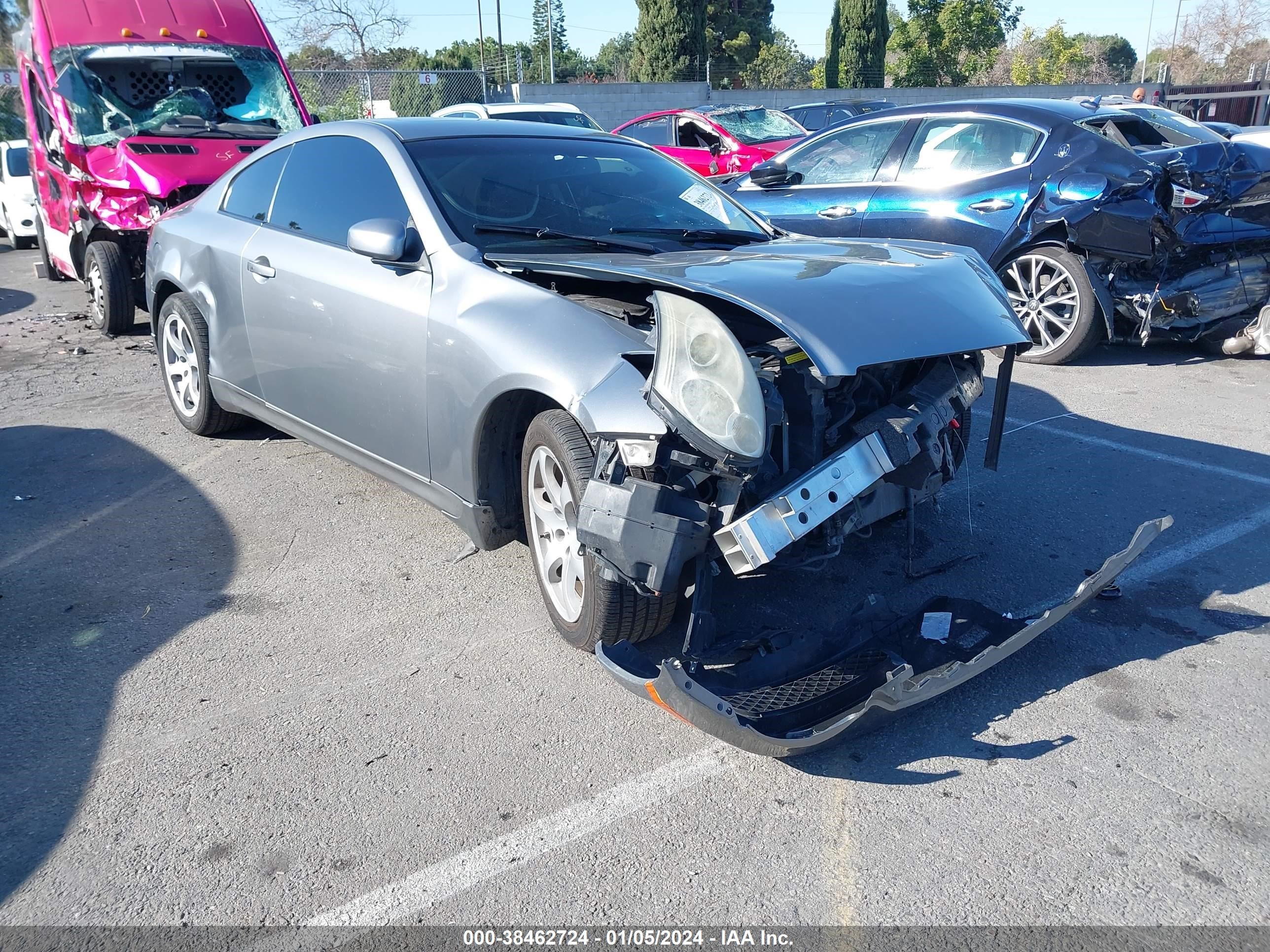 INFINITI G 2007 jnkcv54e47m902797