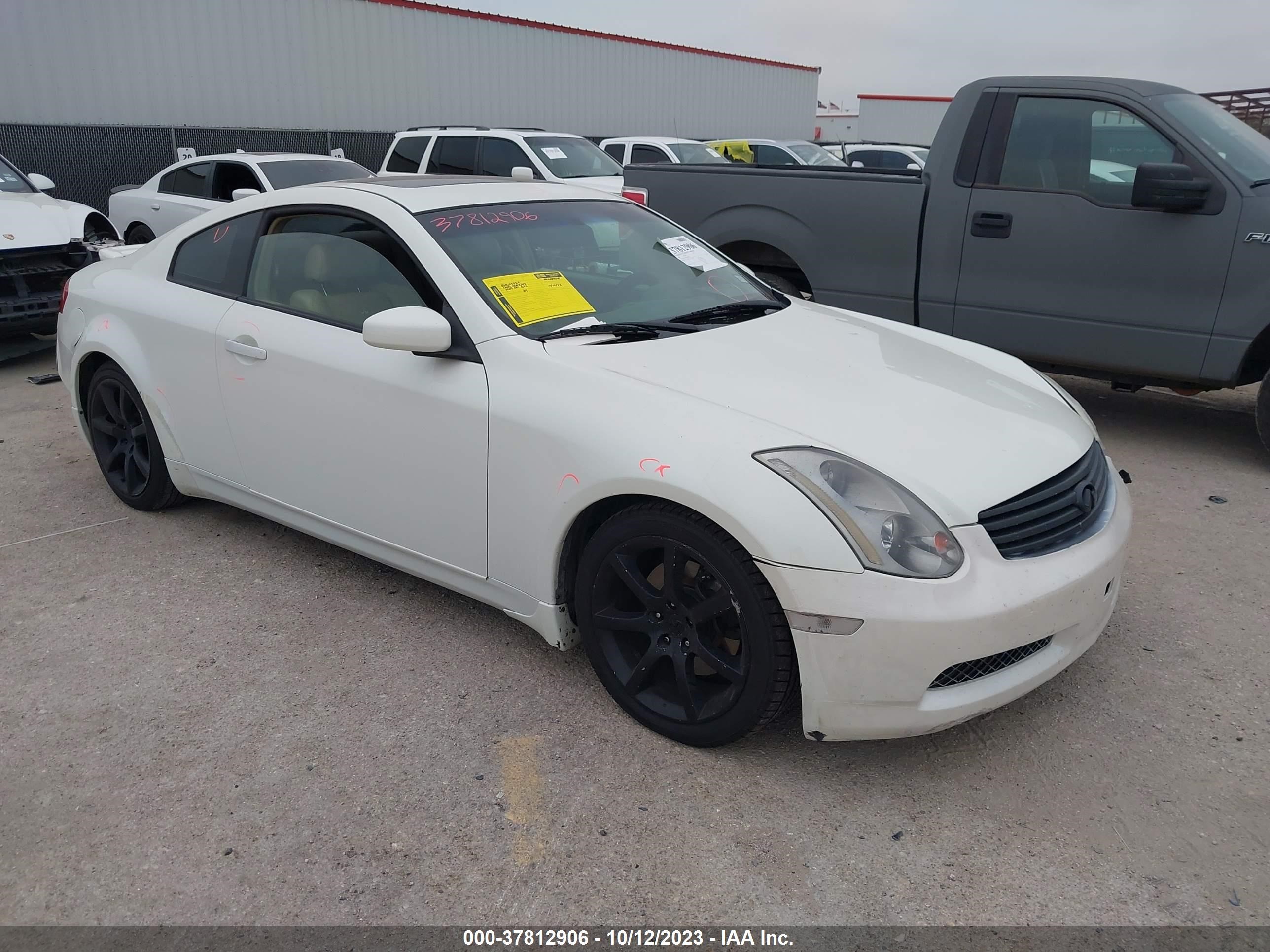 INFINITI G 2005 jnkcv54e55m401530