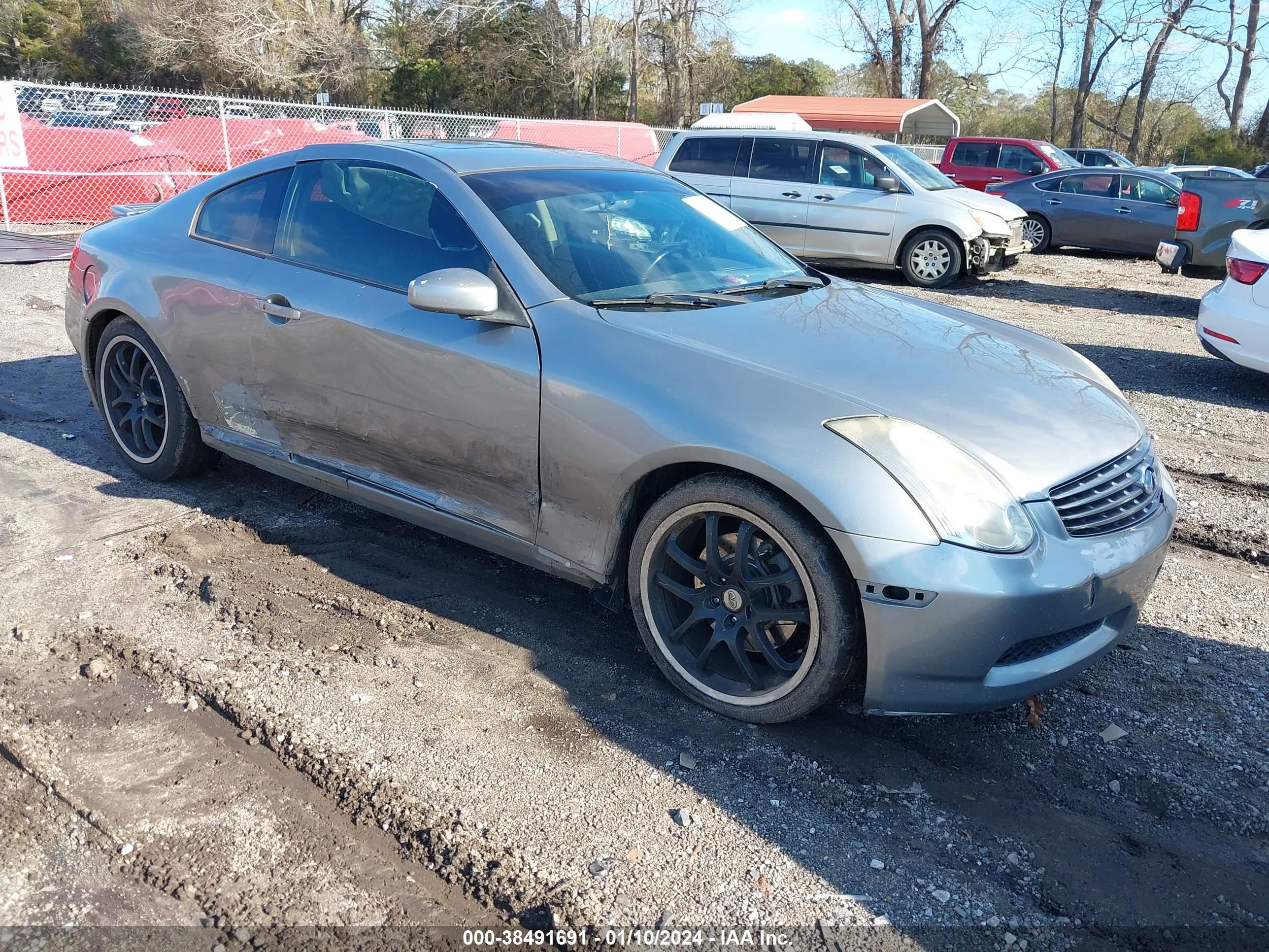 INFINITI G 2006 jnkcv54e56m708732