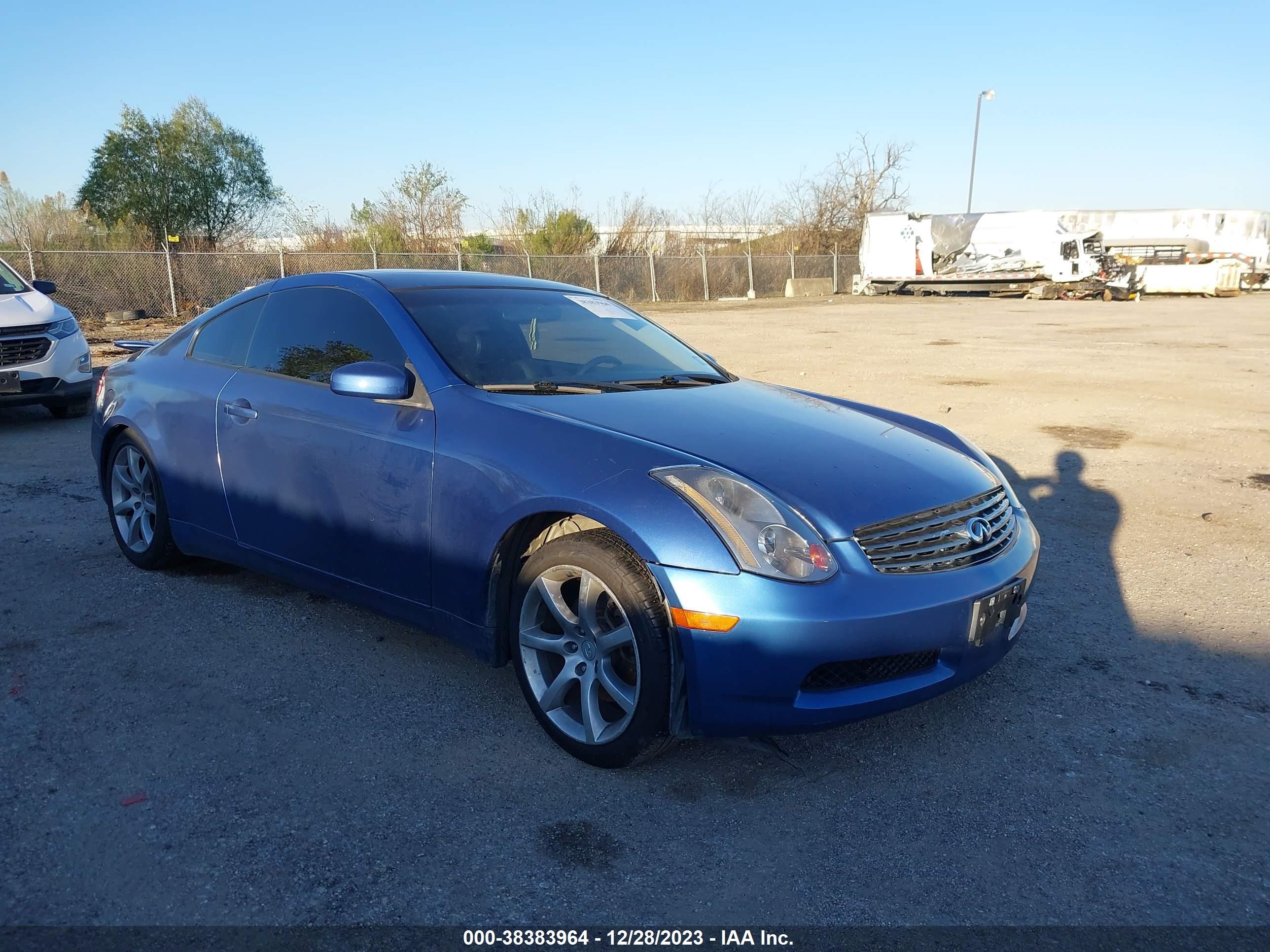 INFINITI G 2005 jnkcv54e65m405683