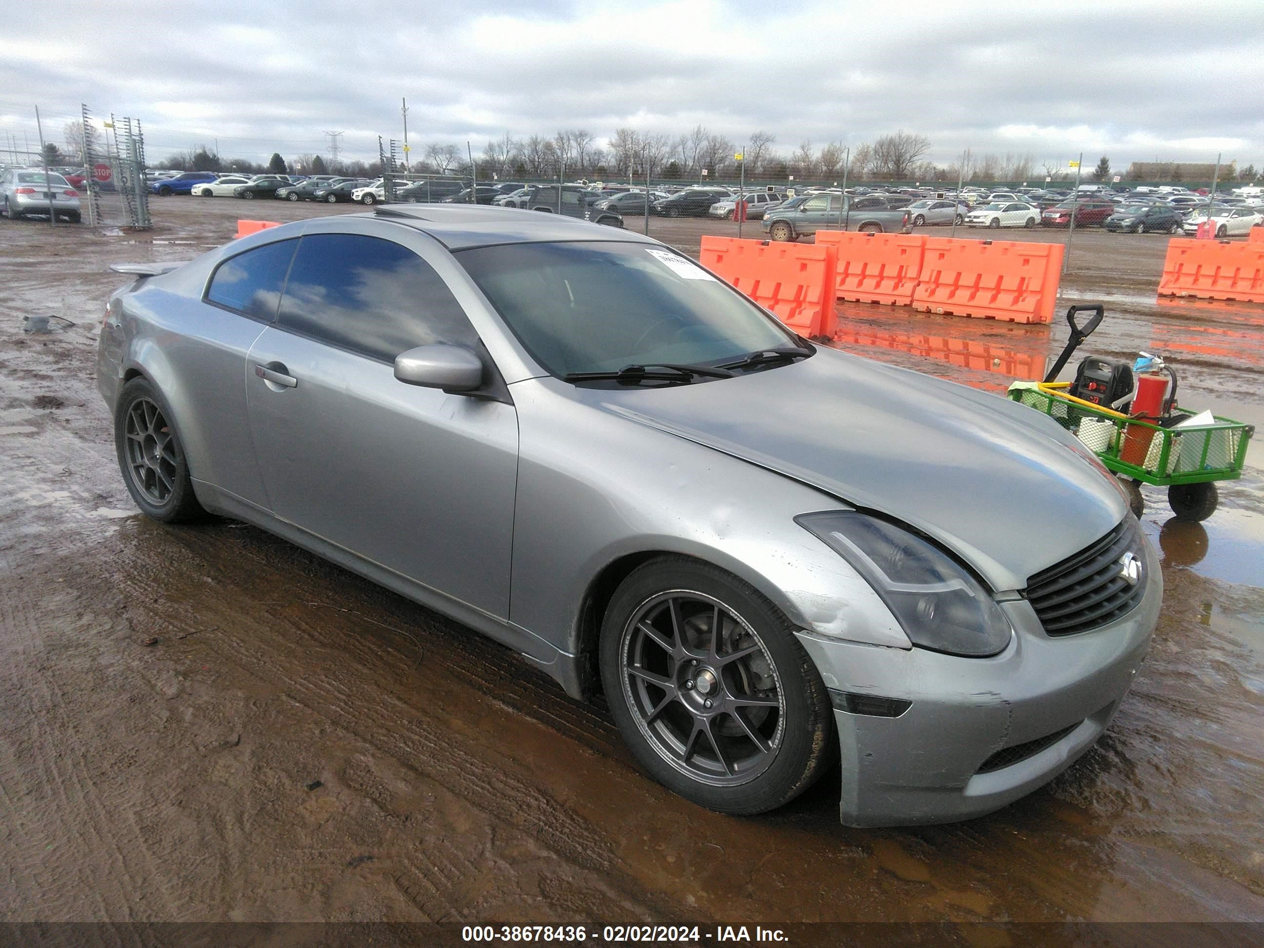 INFINITI G 2007 jnkcv54e67m907550