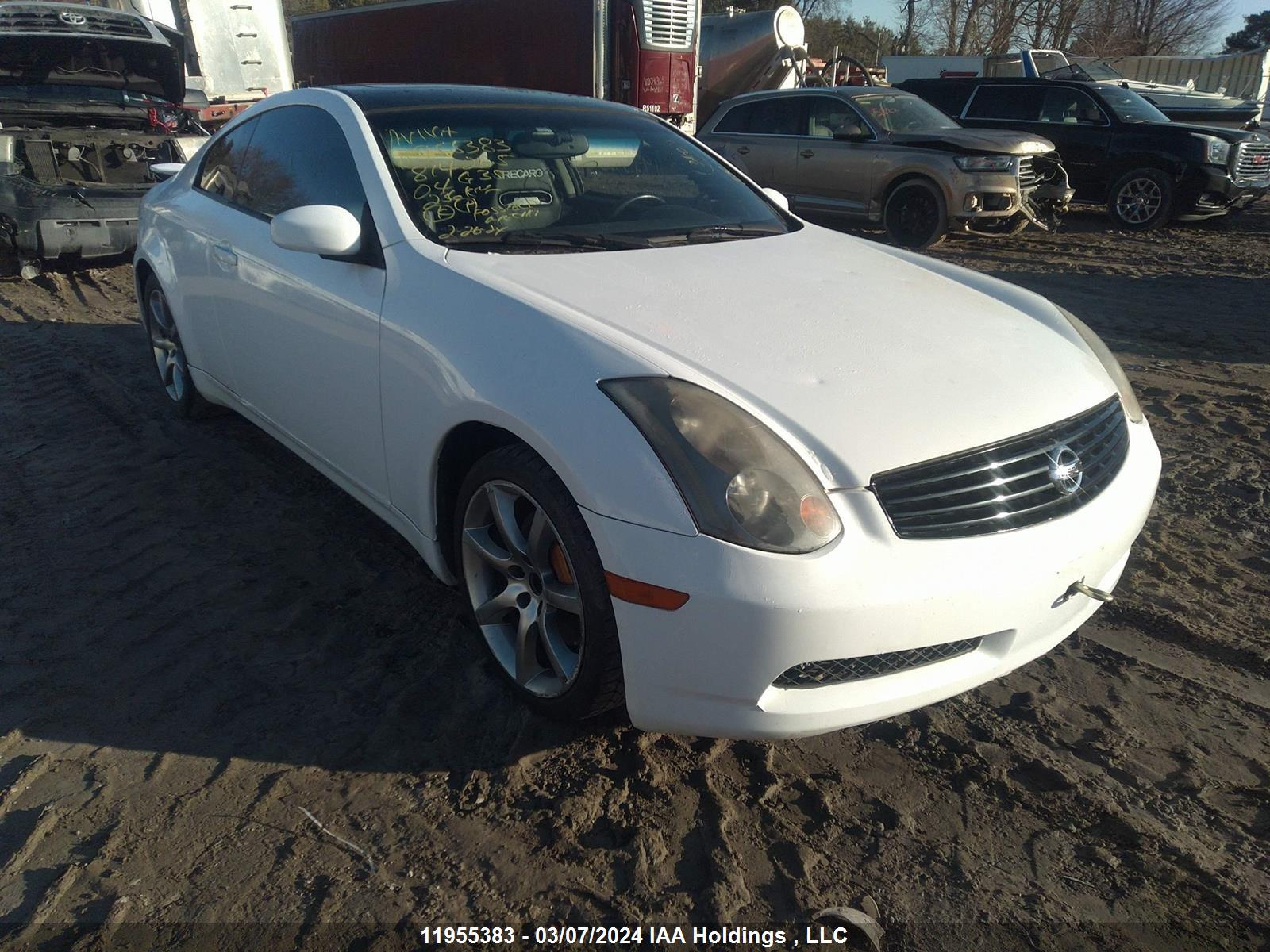 INFINITI G 2004 jnkcv54e84m814265