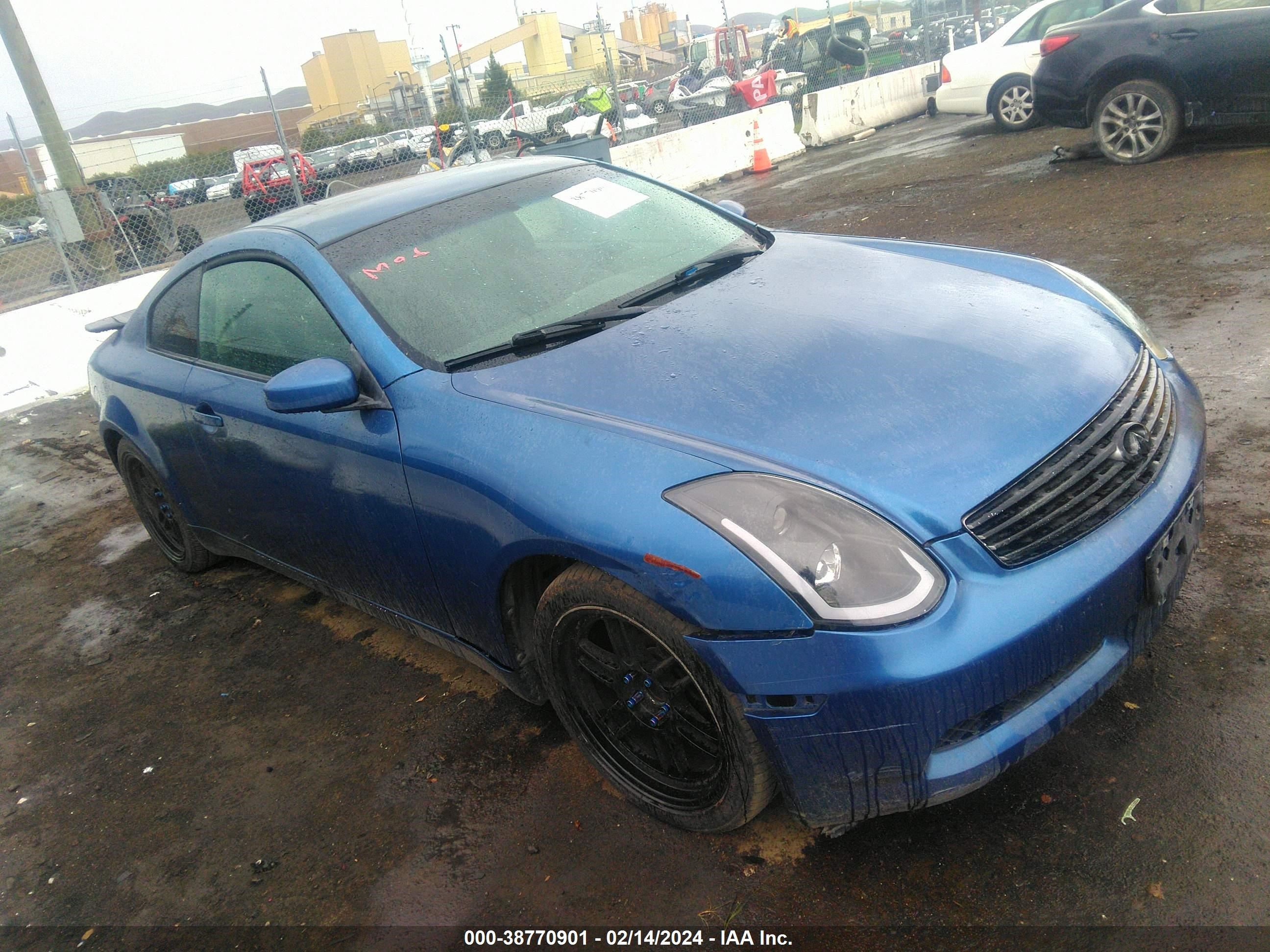 INFINITI G 2005 jnkcv54e85m403885