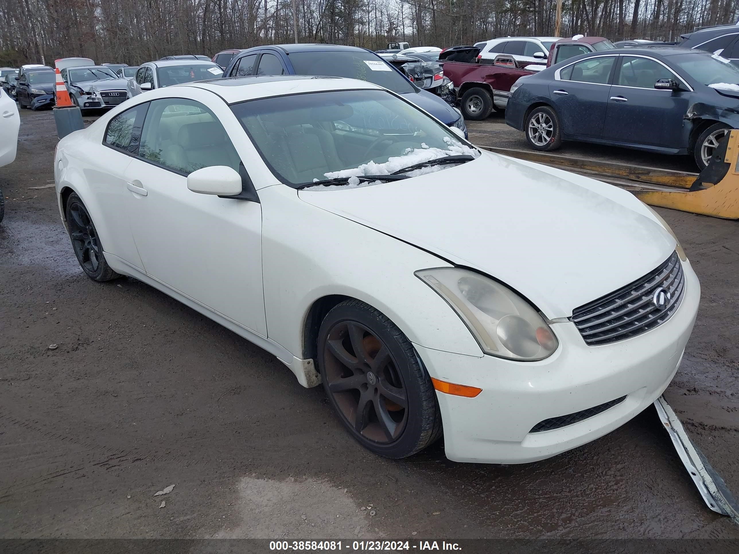 INFINITI G 2005 jnkcv54e85m413073