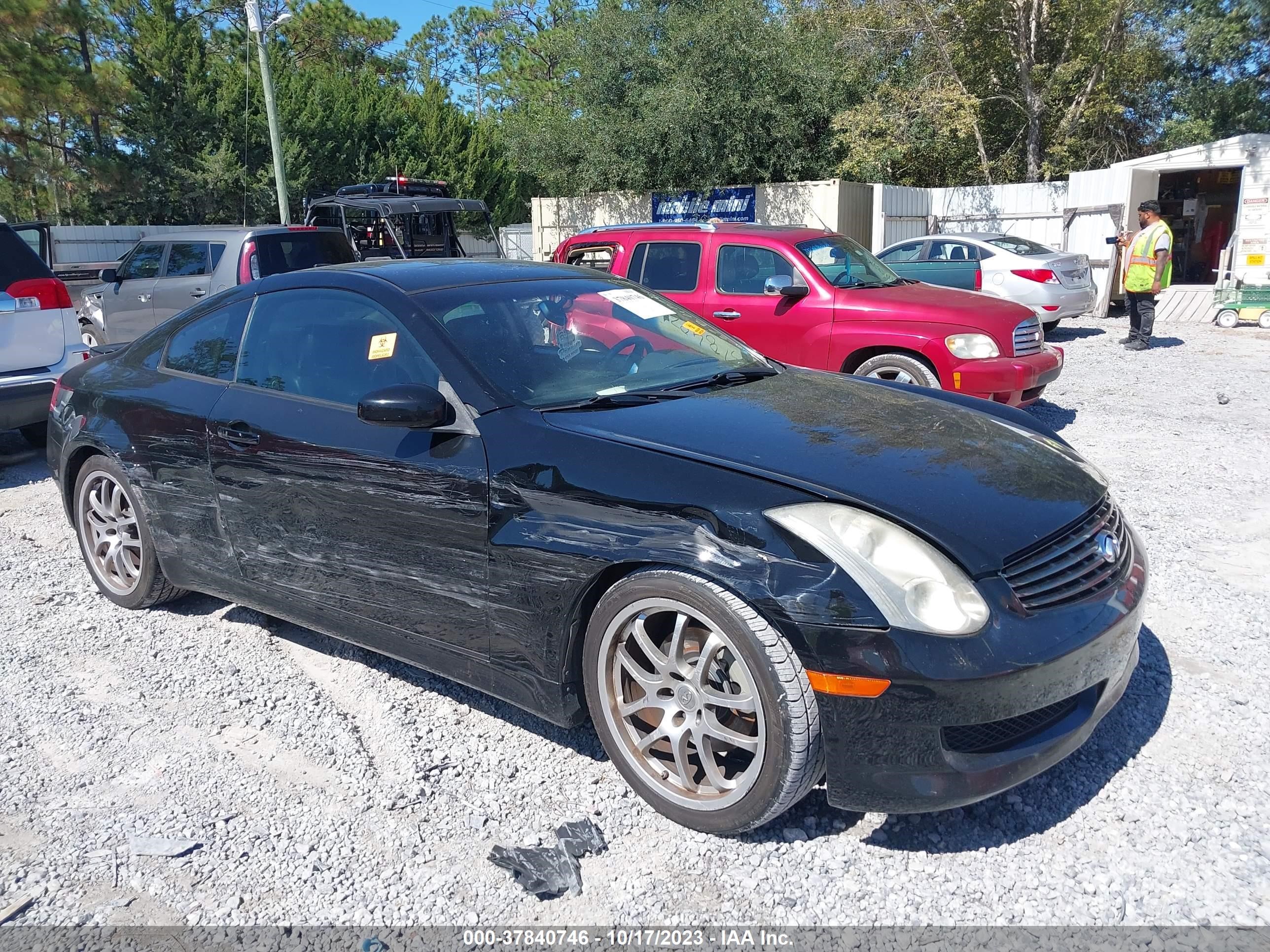 INFINITI G 2006 jnkcv54e86m700852