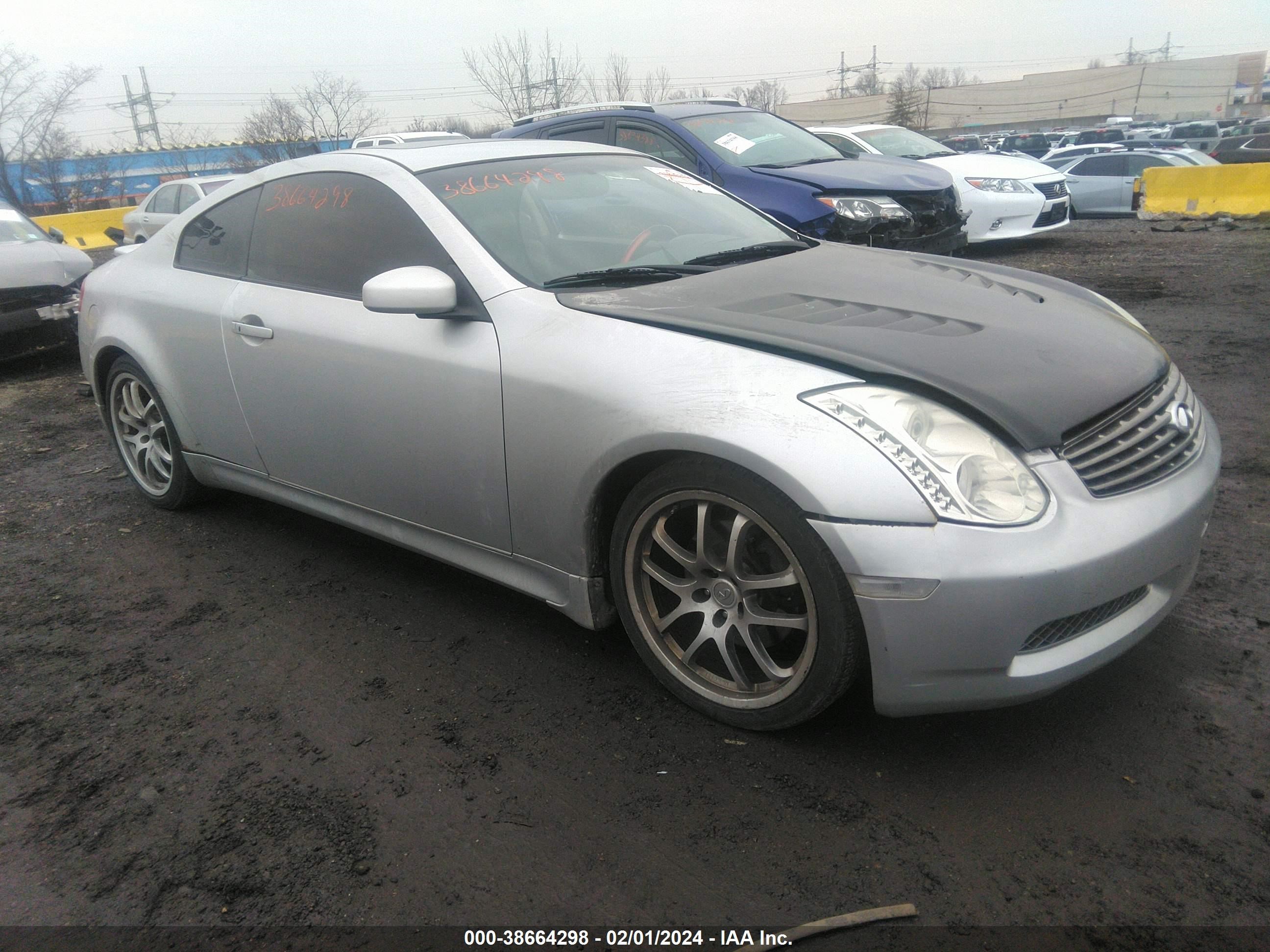 INFINITI G 2006 jnkcv54e86m722379