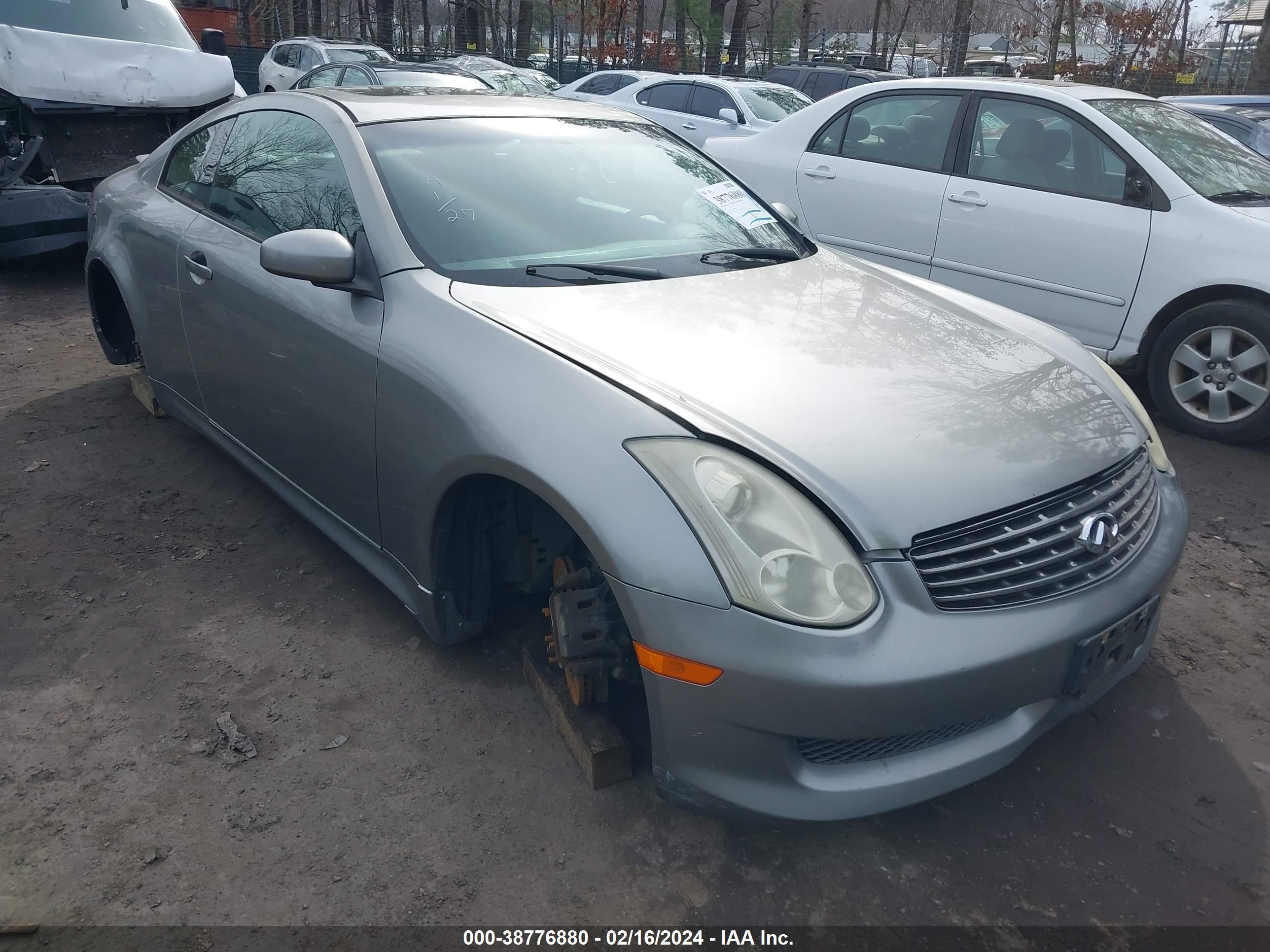 INFINITI G 2007 jnkcv54e87m900051