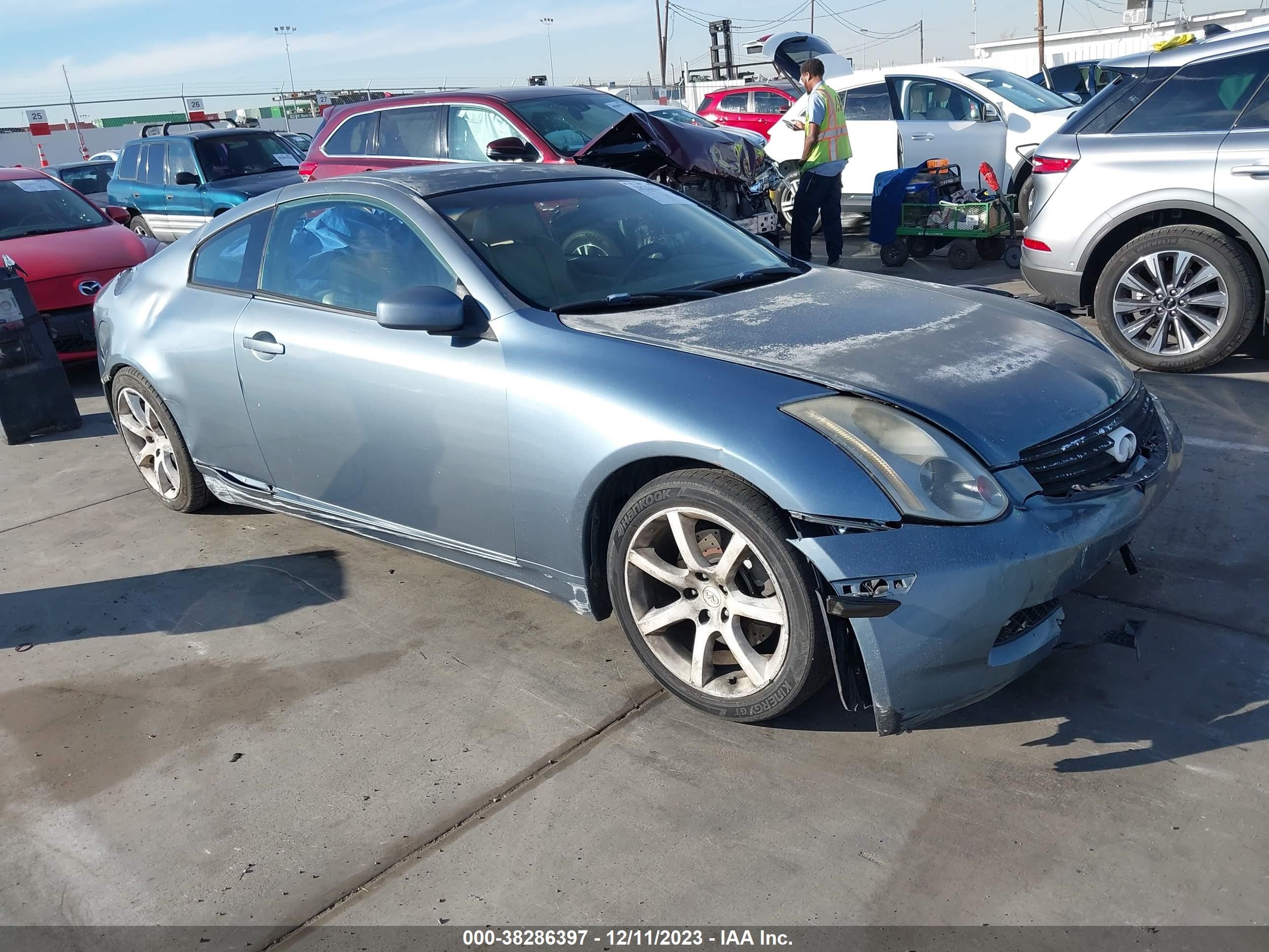 INFINITI G 2005 jnkcv54e95m418542