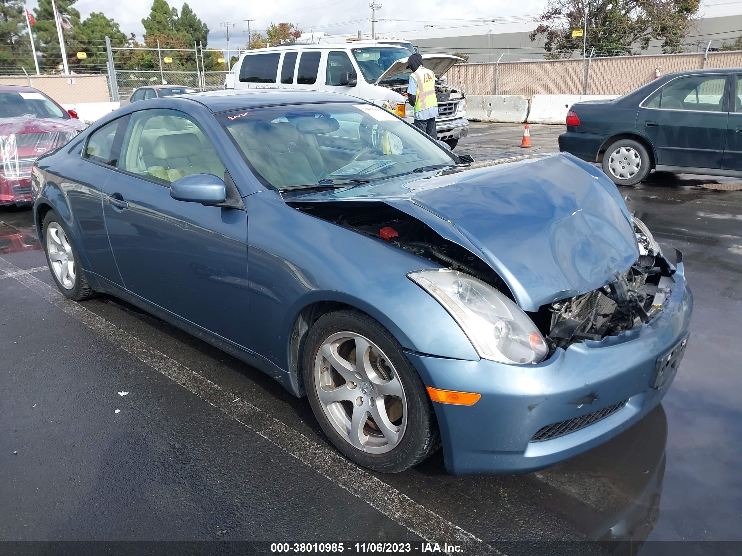 INFINITI G 2005 jnkcv54e95m425622