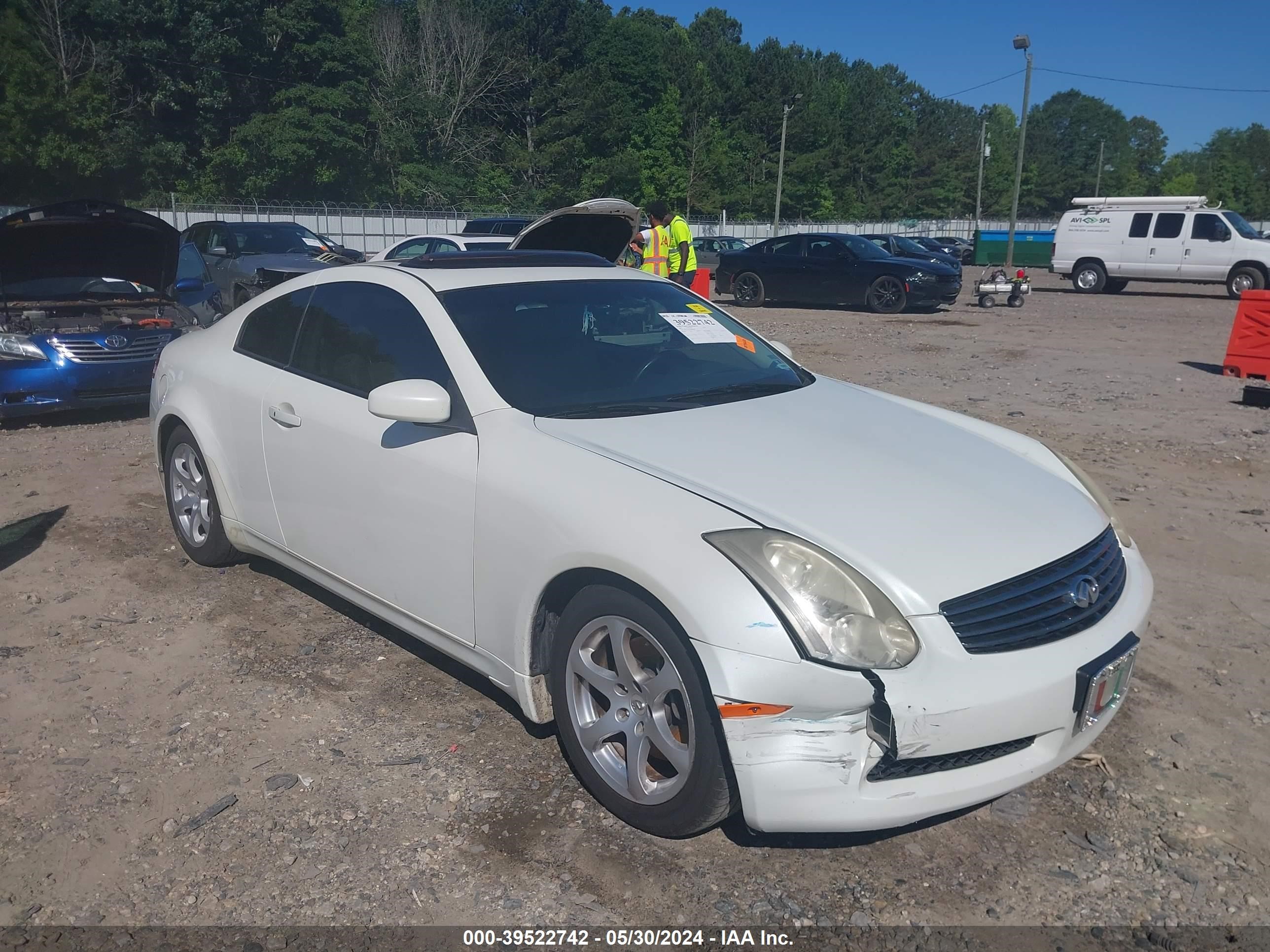 INFINITI G 2007 jnkcv54ex7m906840