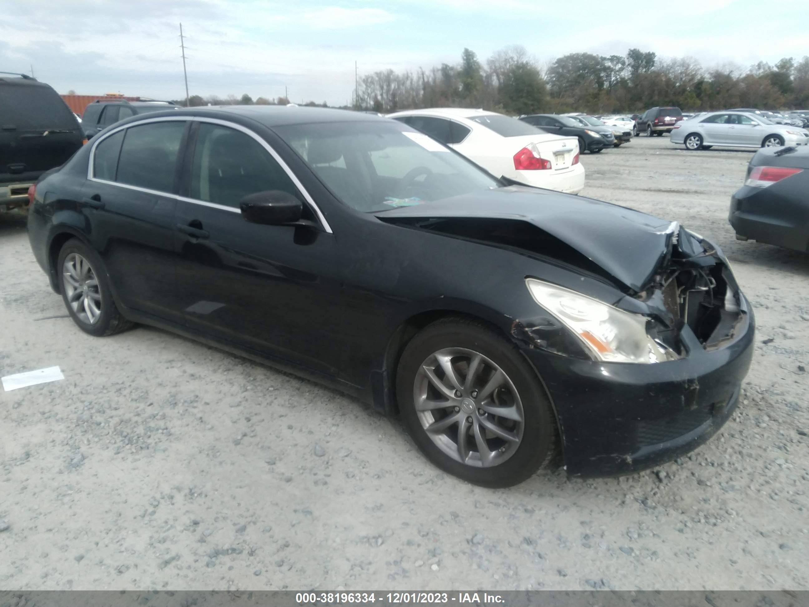 INFINITI G 2009 jnkcv61e09m302999