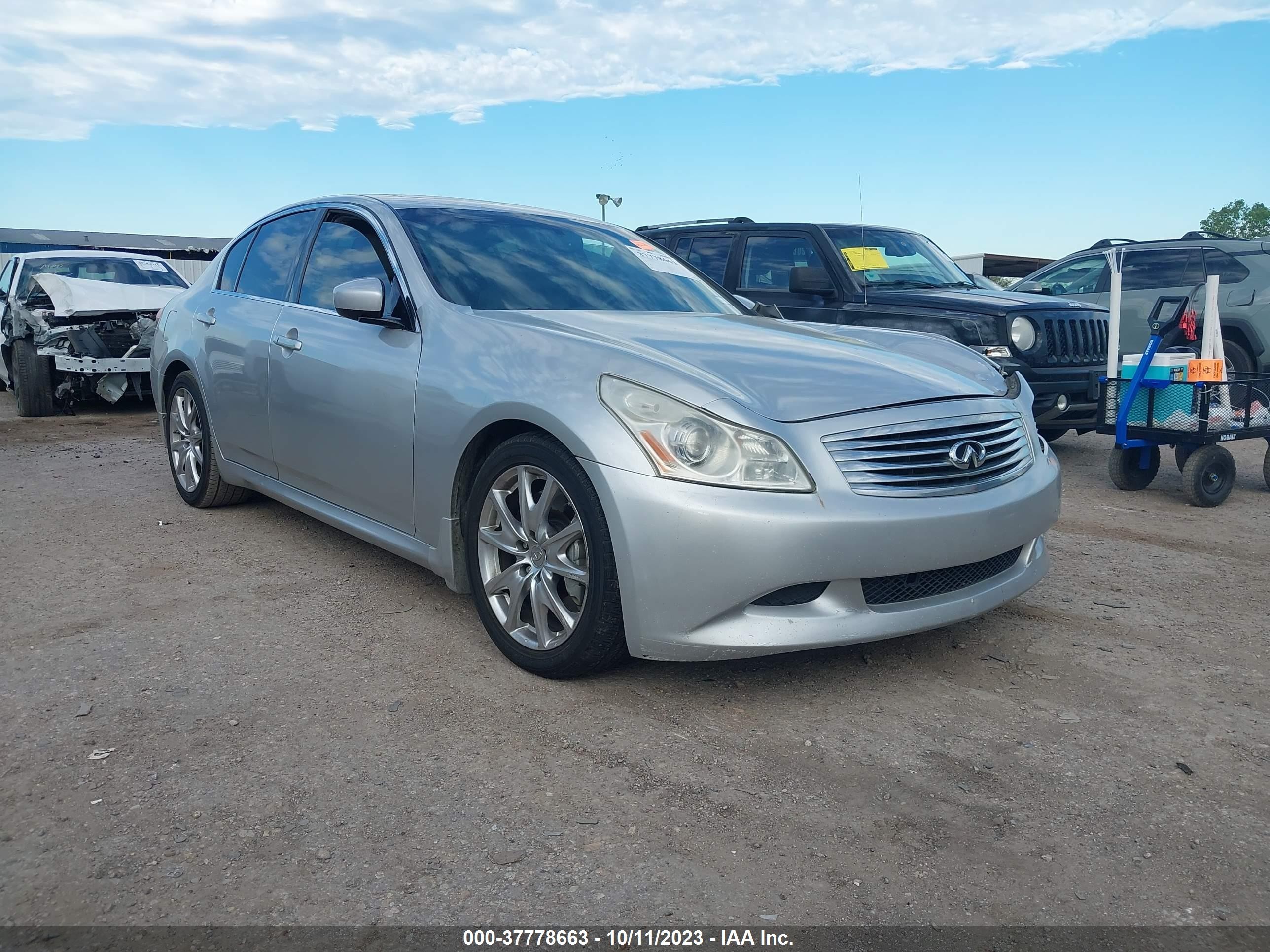 INFINITI G 2009 jnkcv61e09m311783