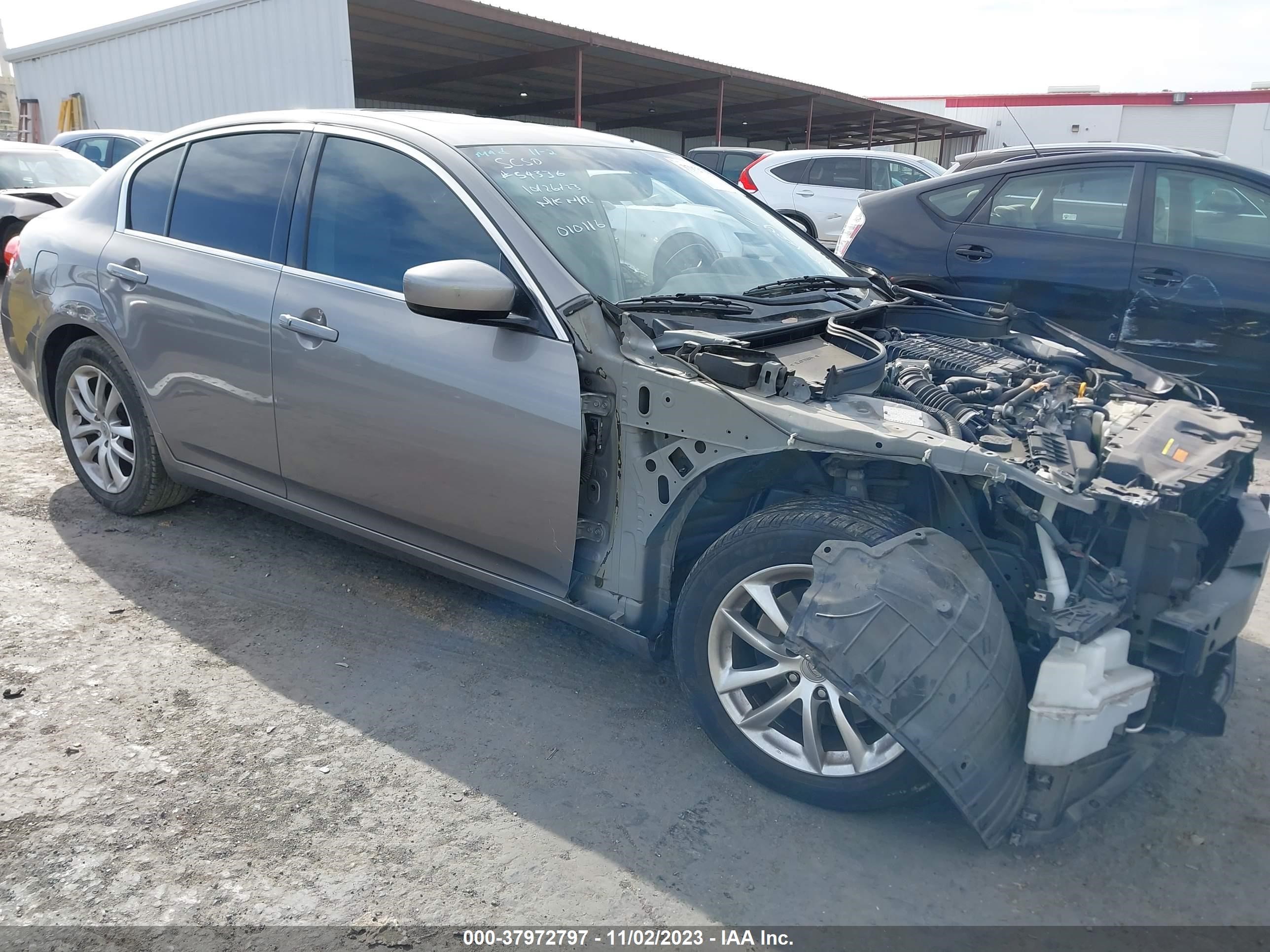 INFINITI G 2009 jnkcv61e19m010116