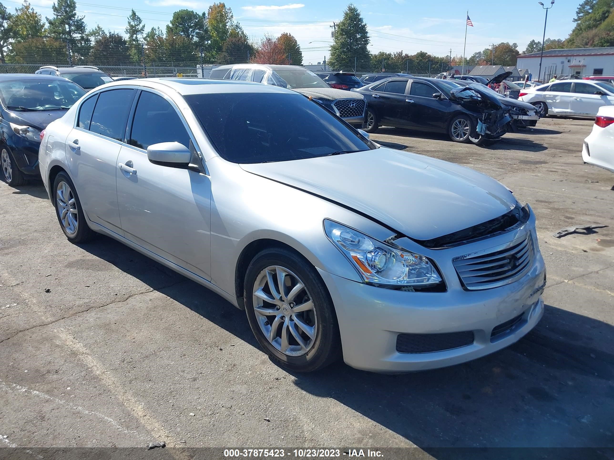 INFINITI G 2009 jnkcv61e19m010665