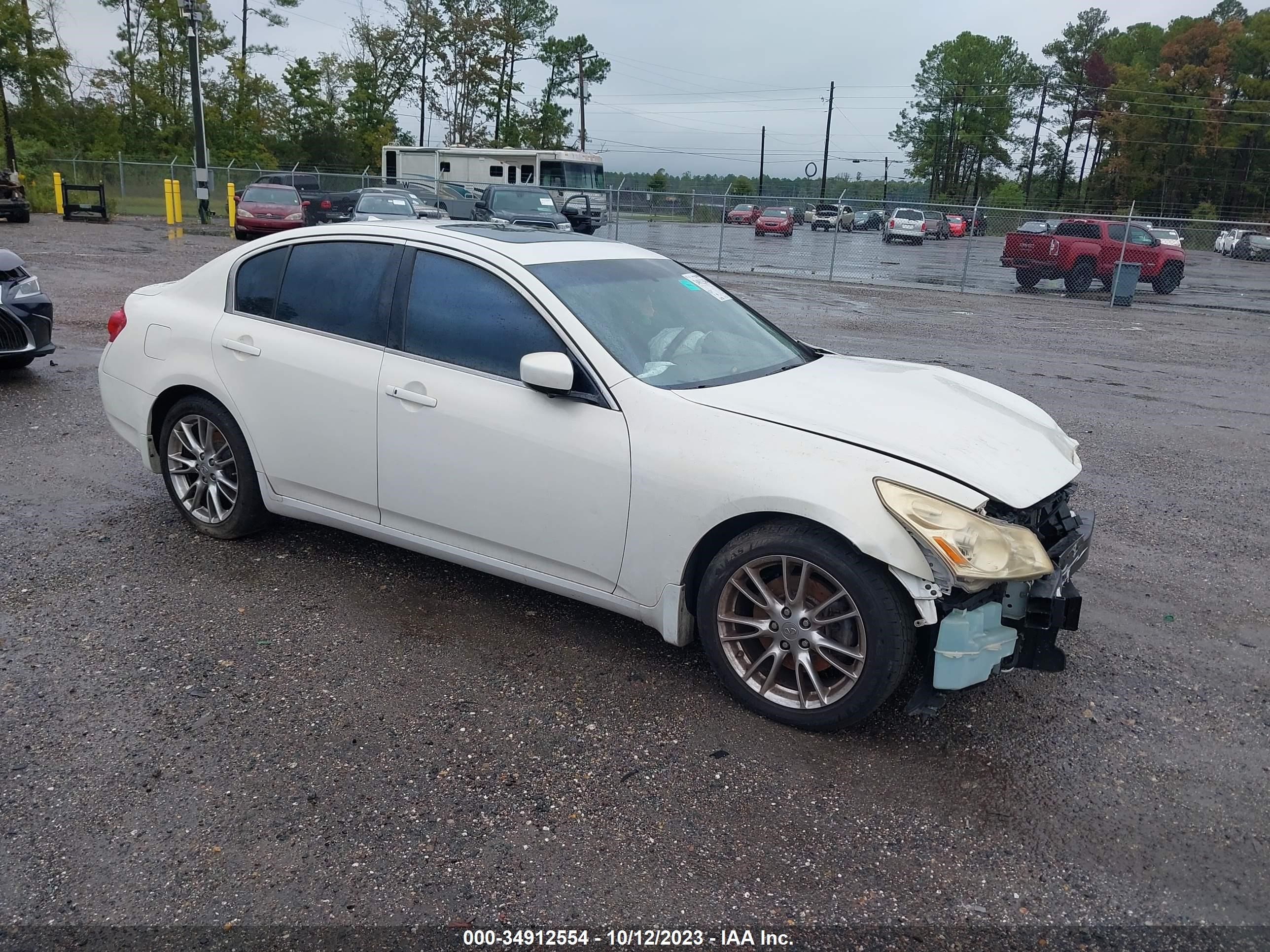 INFINITI G 2009 jnkcv61e19m014487