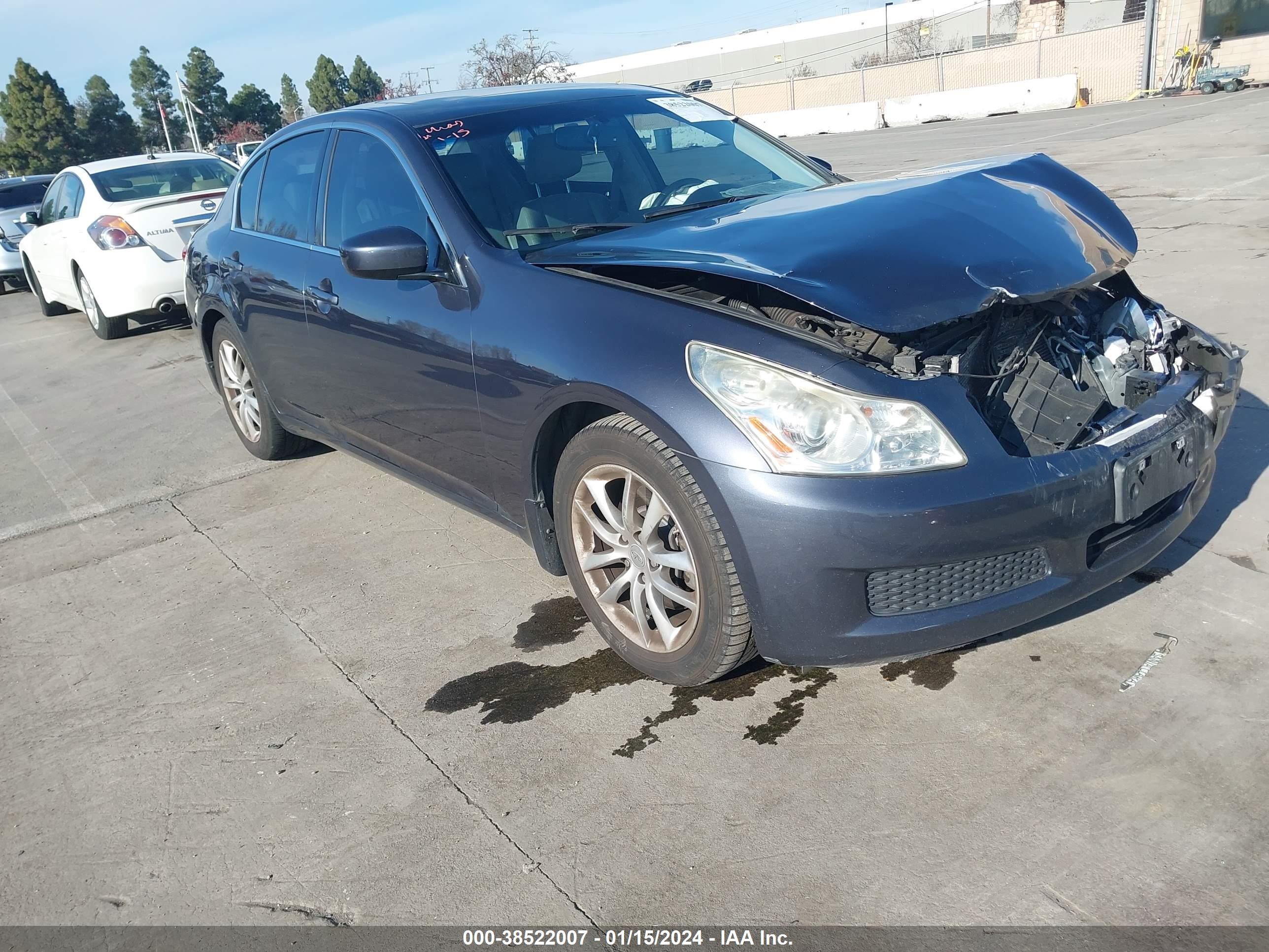 INFINITI G 2009 jnkcv61e19m304566