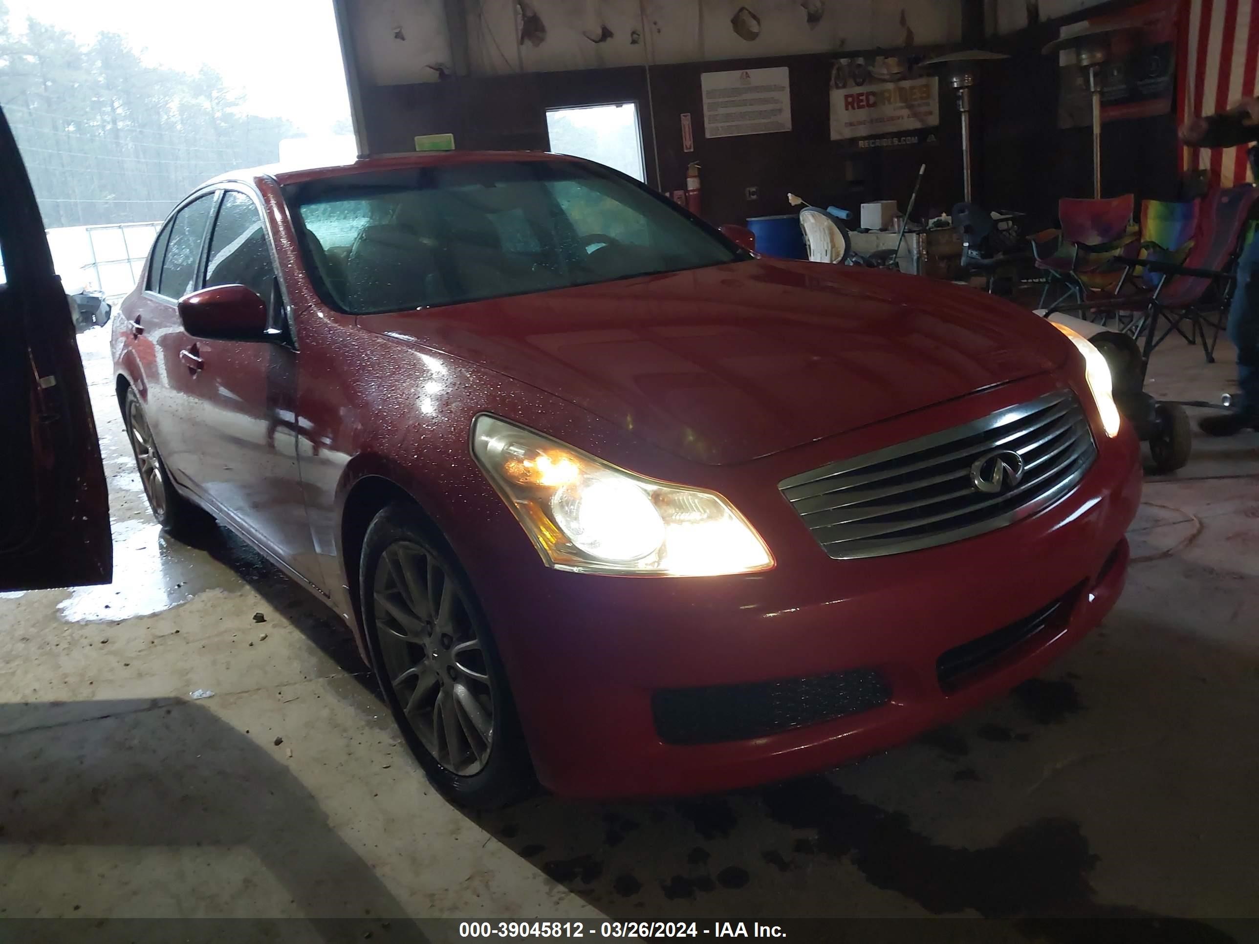 INFINITI G 2009 jnkcv61e19m305233