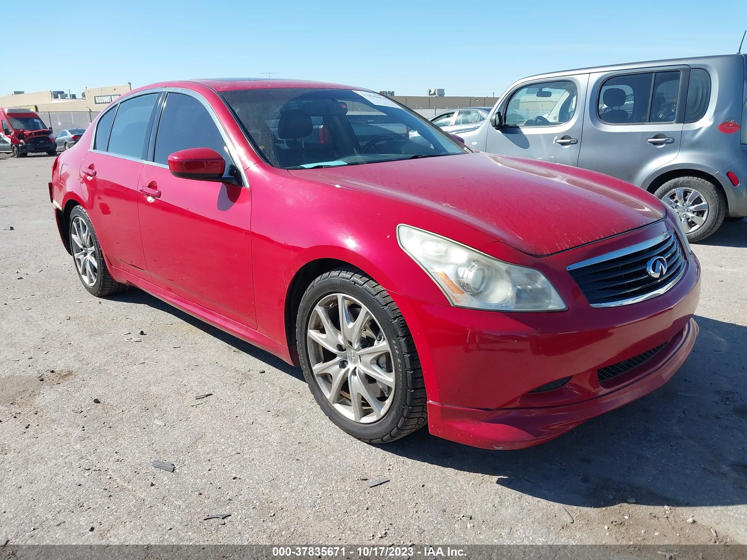 INFINITI G 2009 jnkcv61e29m302549