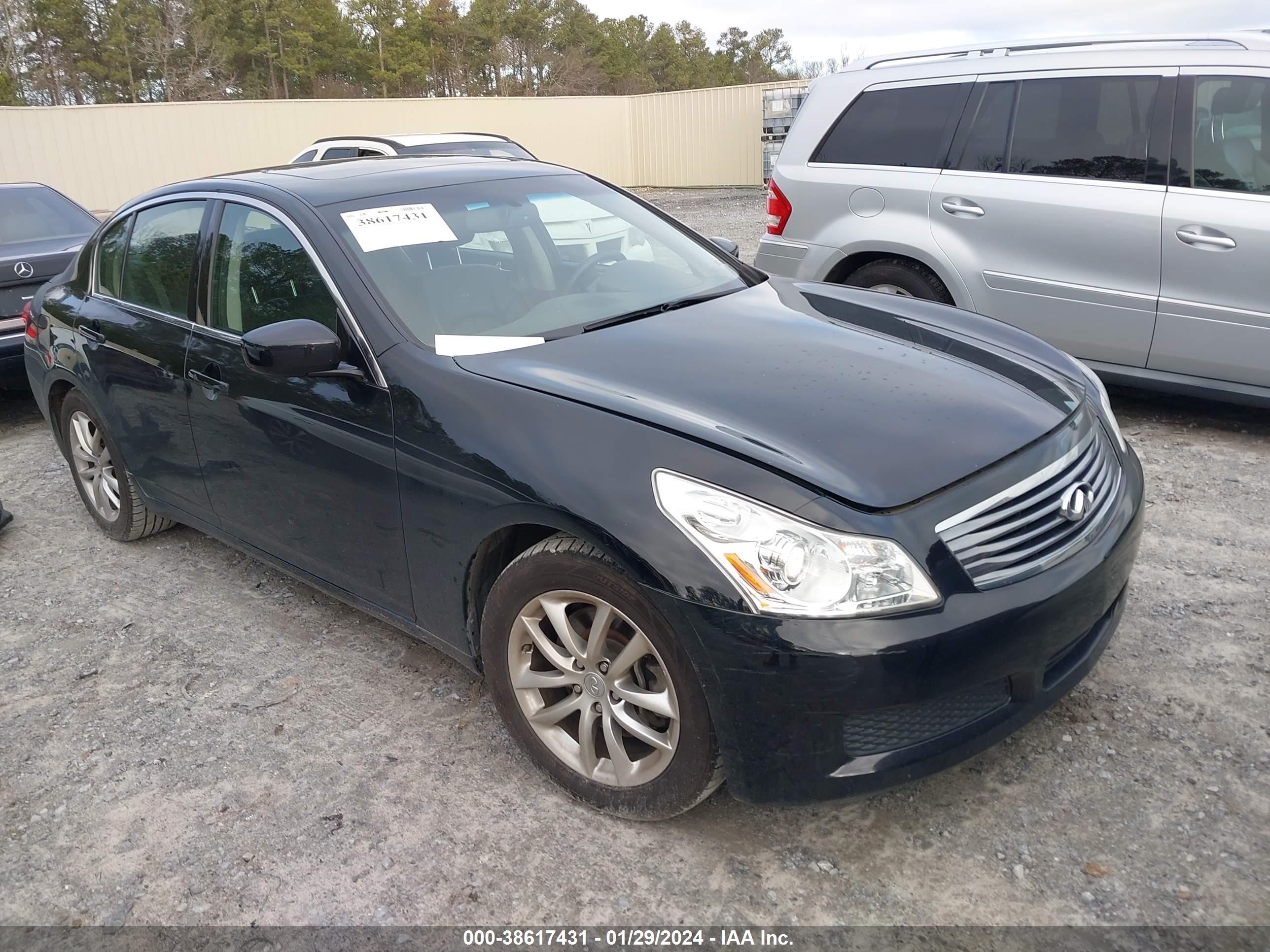 INFINITI G 2009 jnkcv61e29m311302