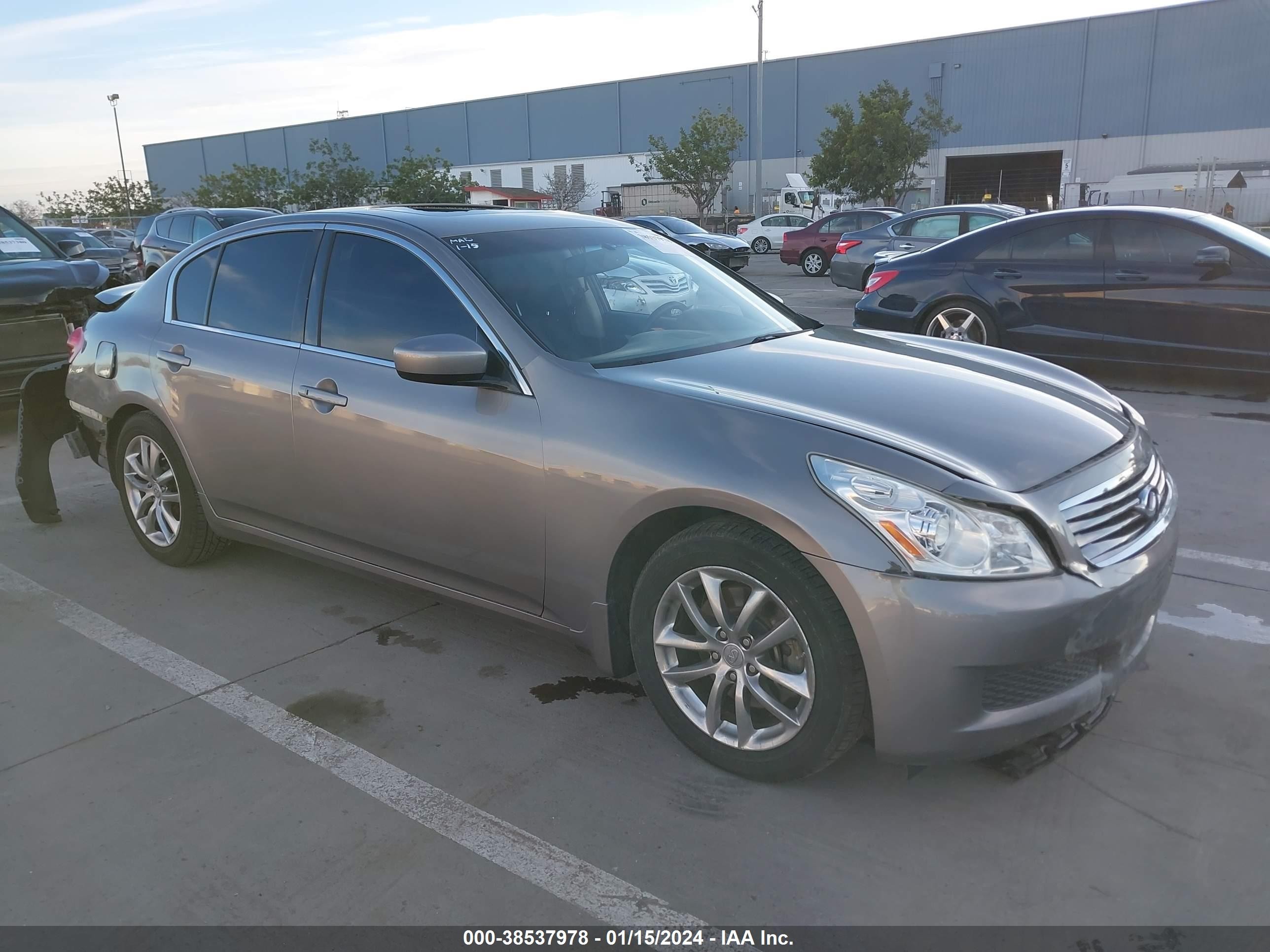 INFINITI G 2009 jnkcv61e39m304617