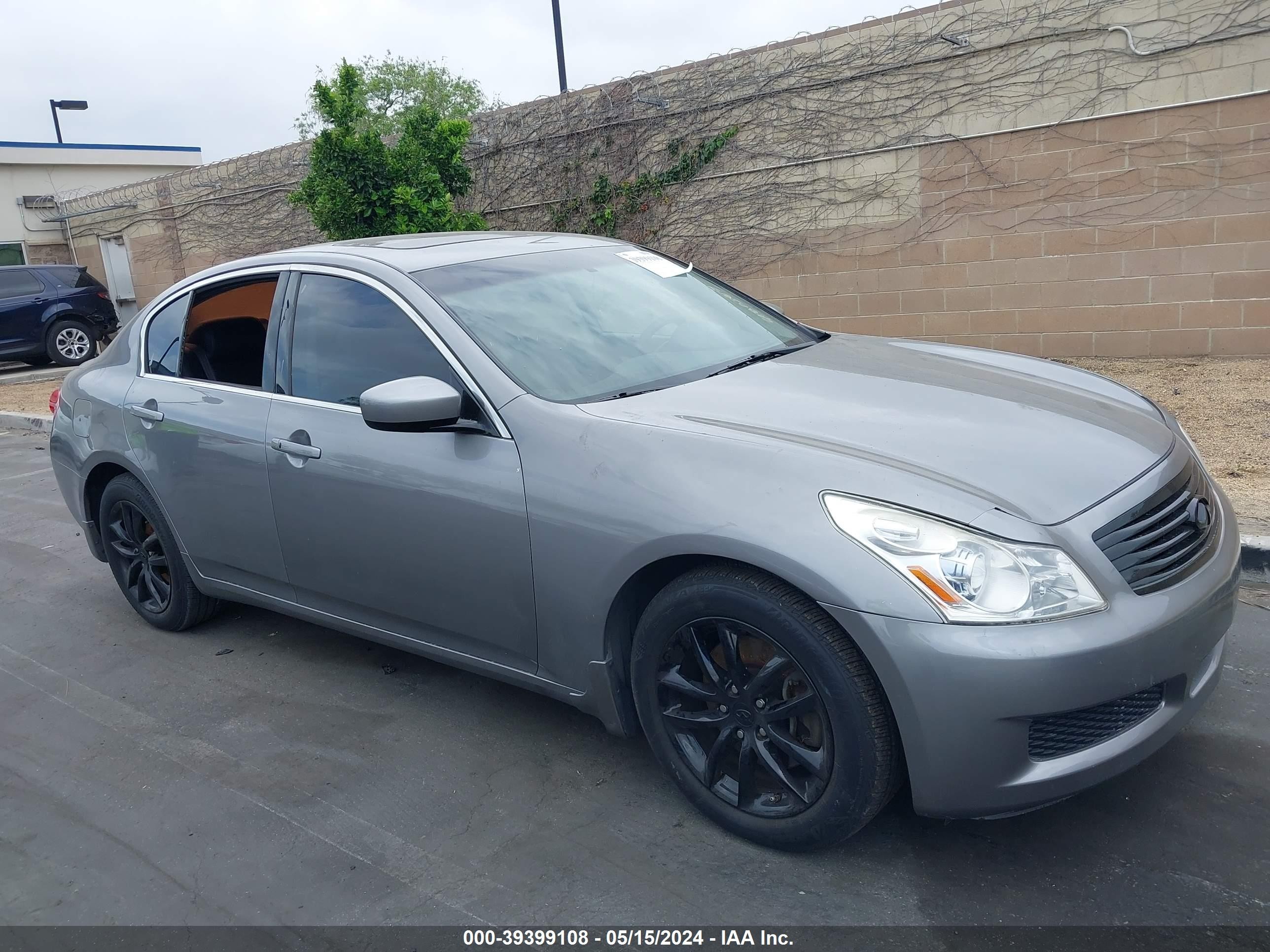 INFINITI G 2009 jnkcv61e49m012314