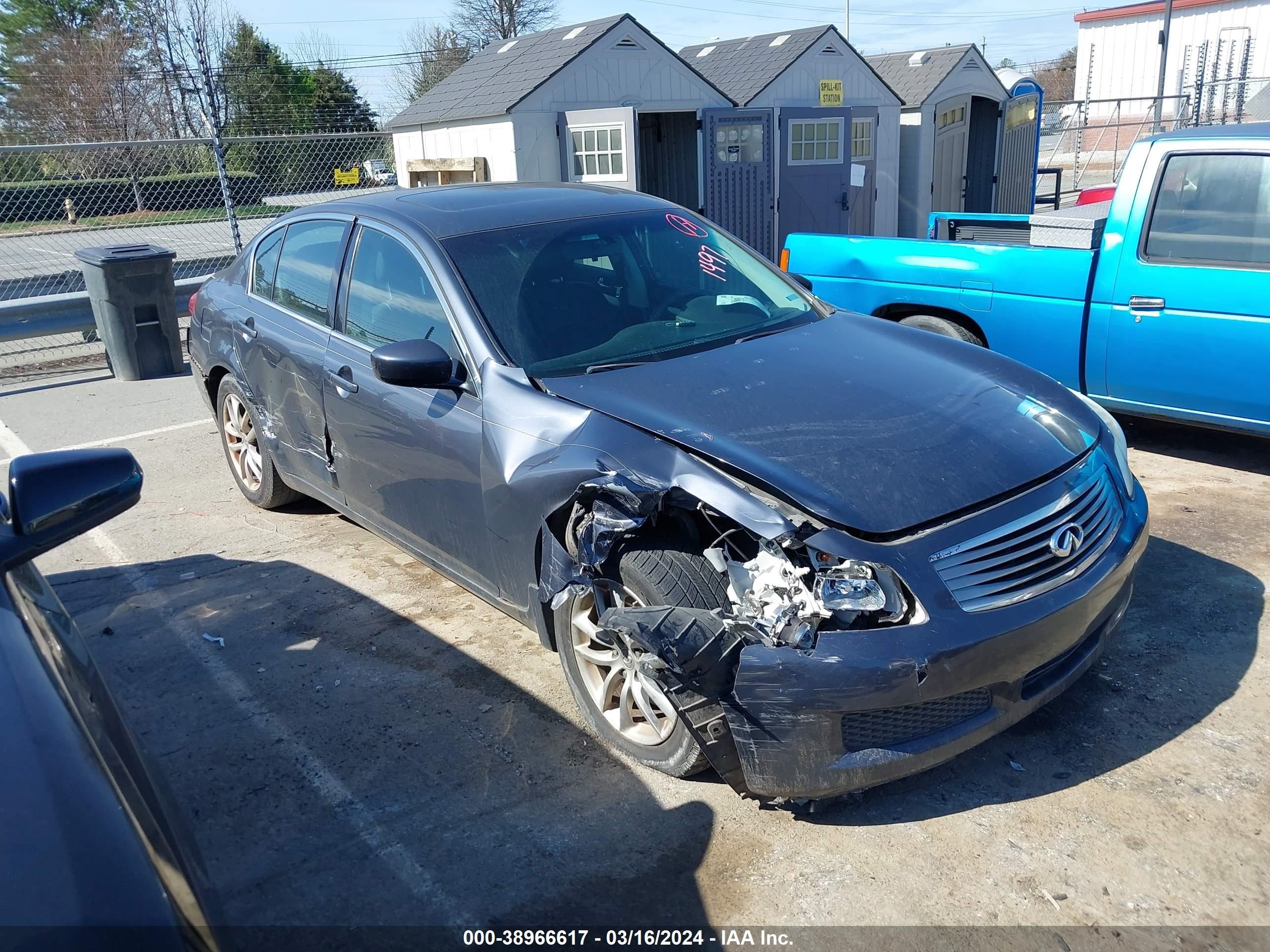 INFINITI G 2009 jnkcv61e49m301497