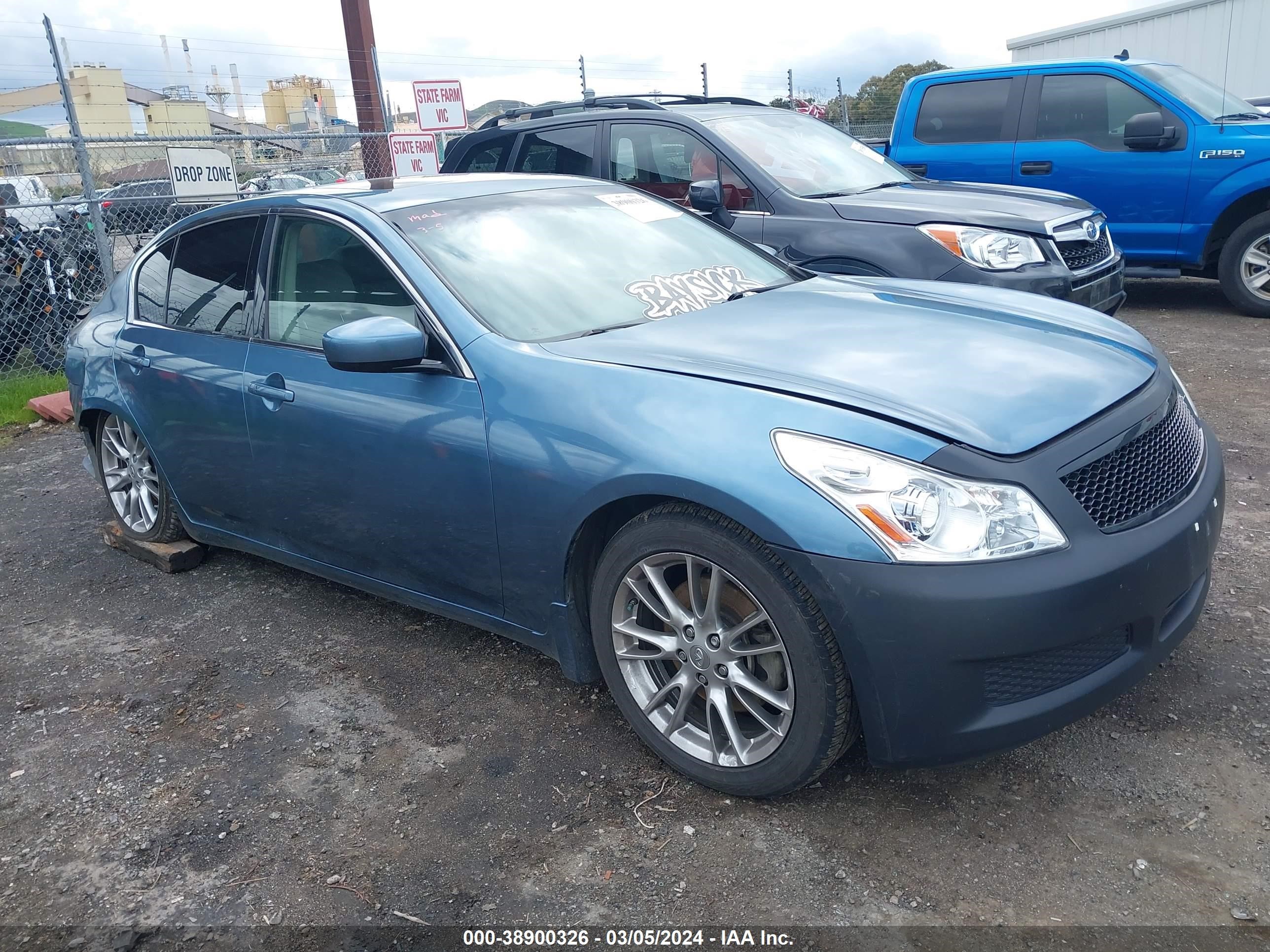 INFINITI G 2009 jnkcv61e49m301807