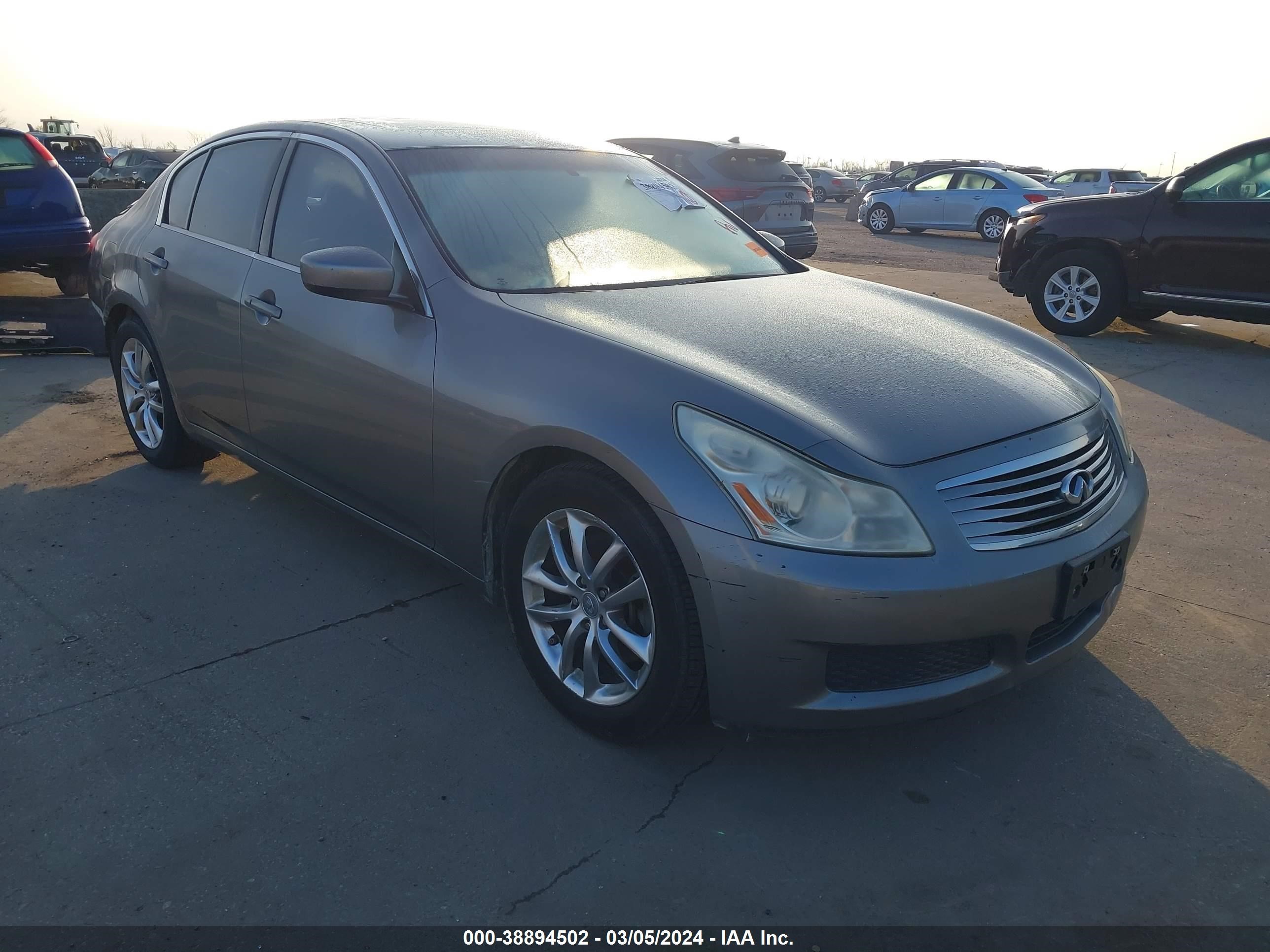 INFINITI G 2009 jnkcv61e59m310242