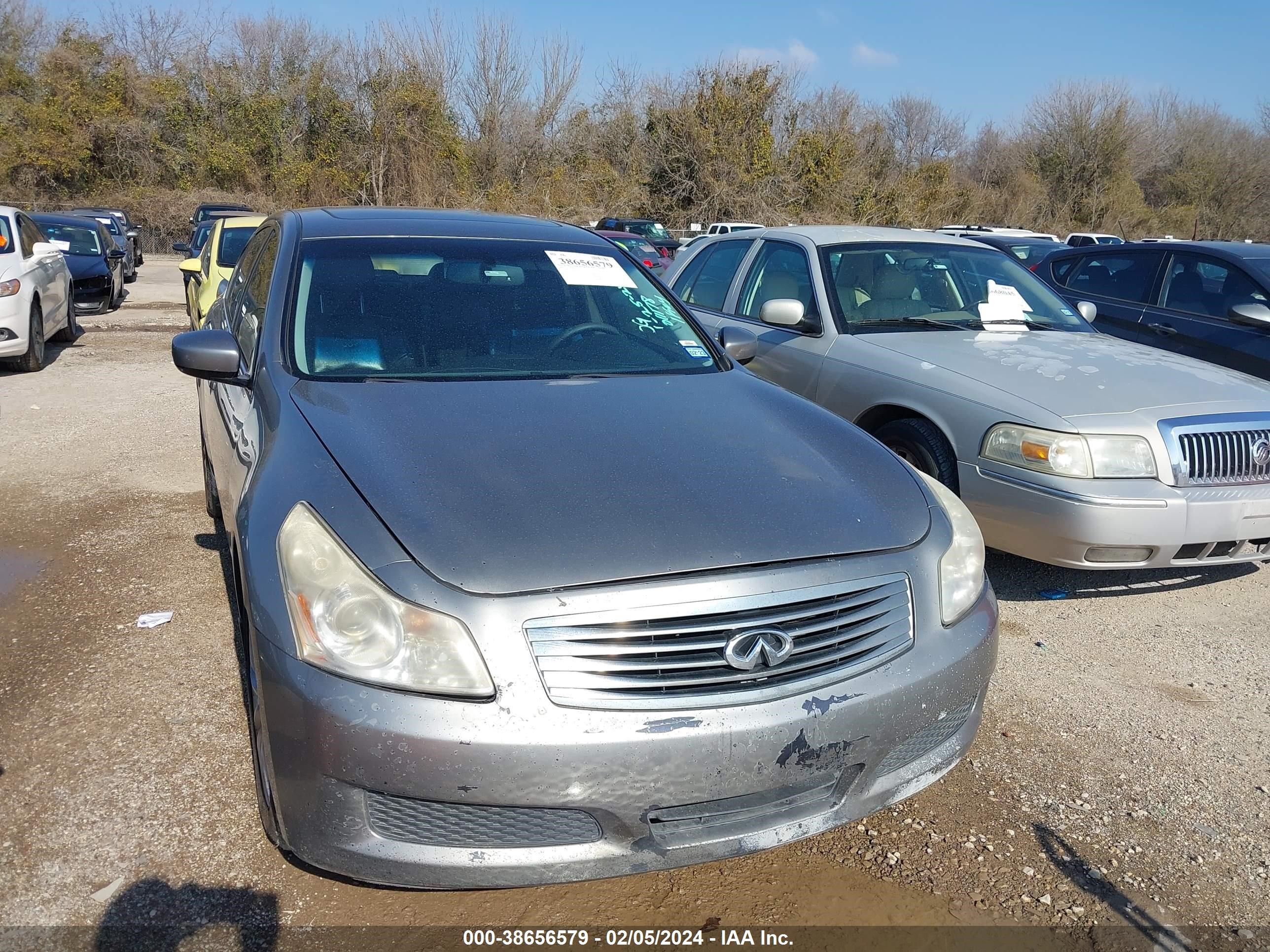 INFINITI G 2009 jnkcv61e69m011178