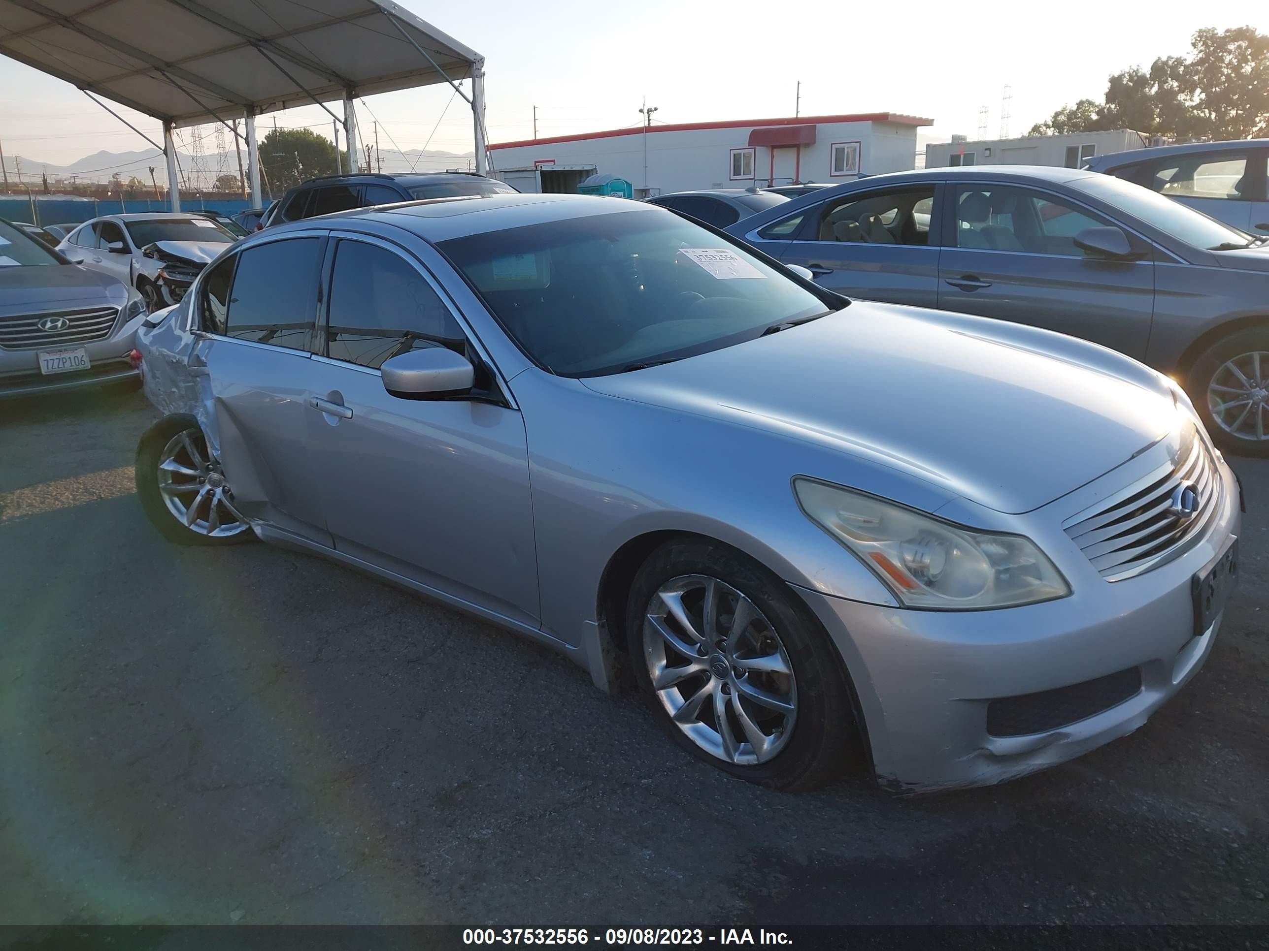 INFINITI G 2009 jnkcv61e69m013545