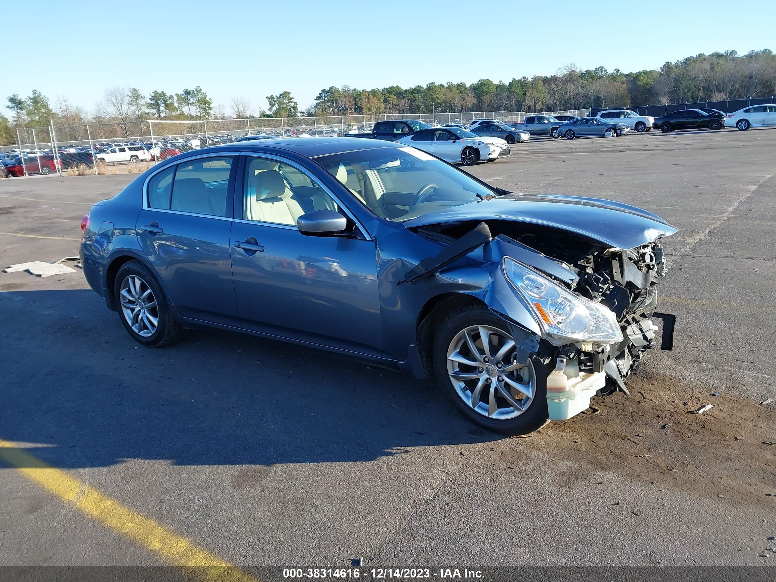 INFINITI G 2009 jnkcv61e79m010413