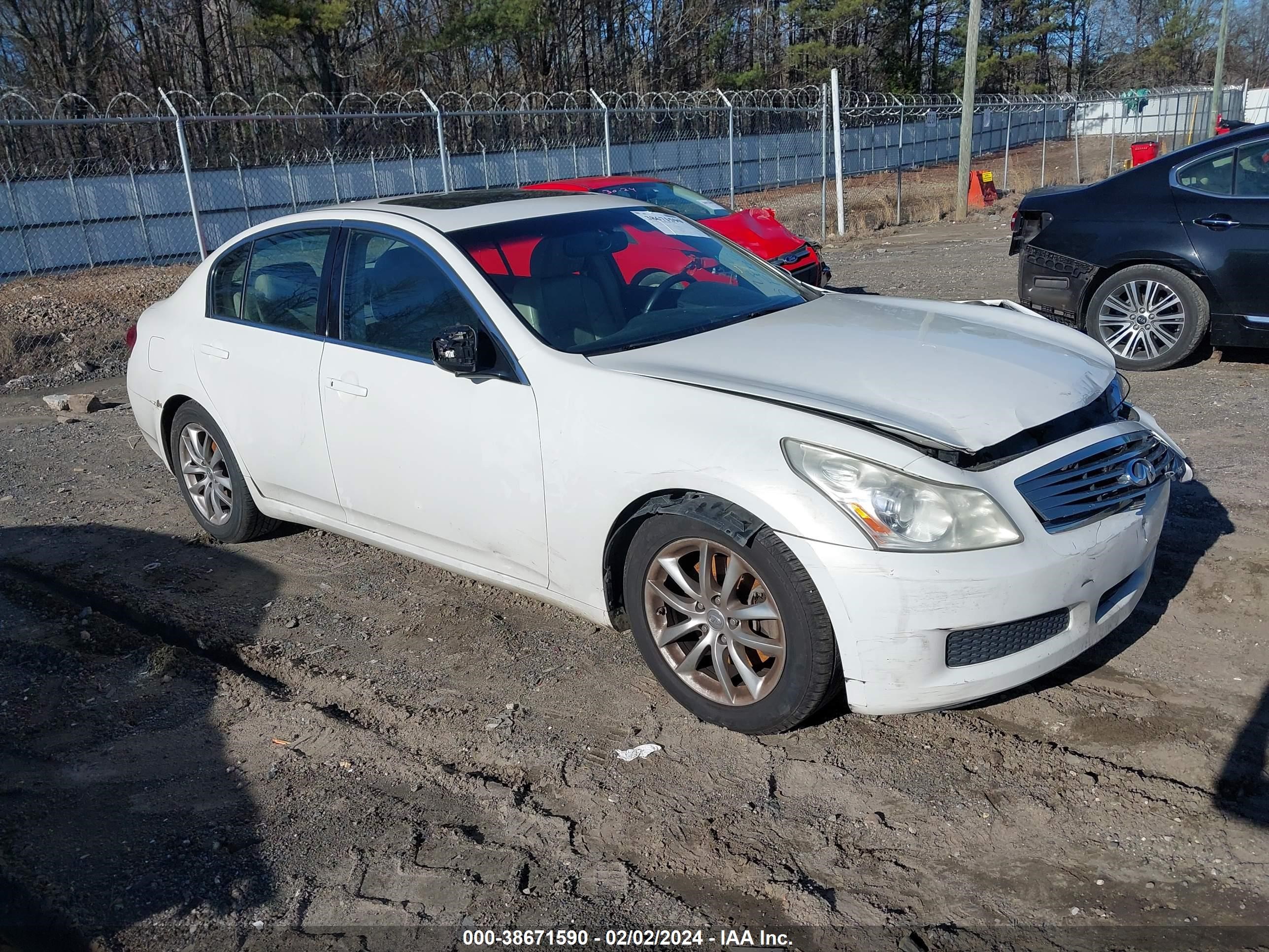 INFINITI G 2009 jnkcv61e89m010954