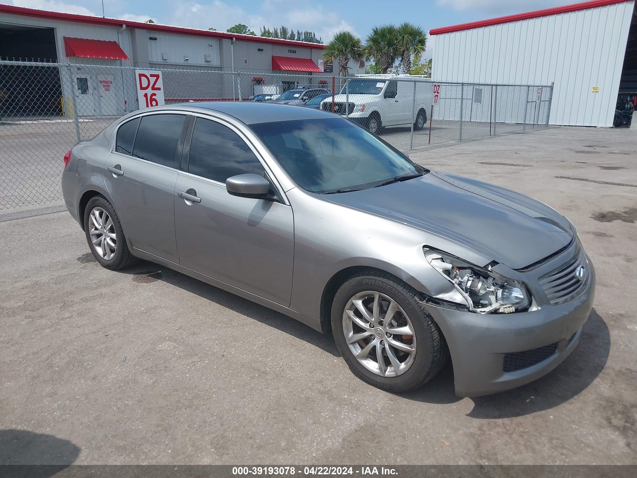 INFINITI G 2009 jnkcv61e89m301308