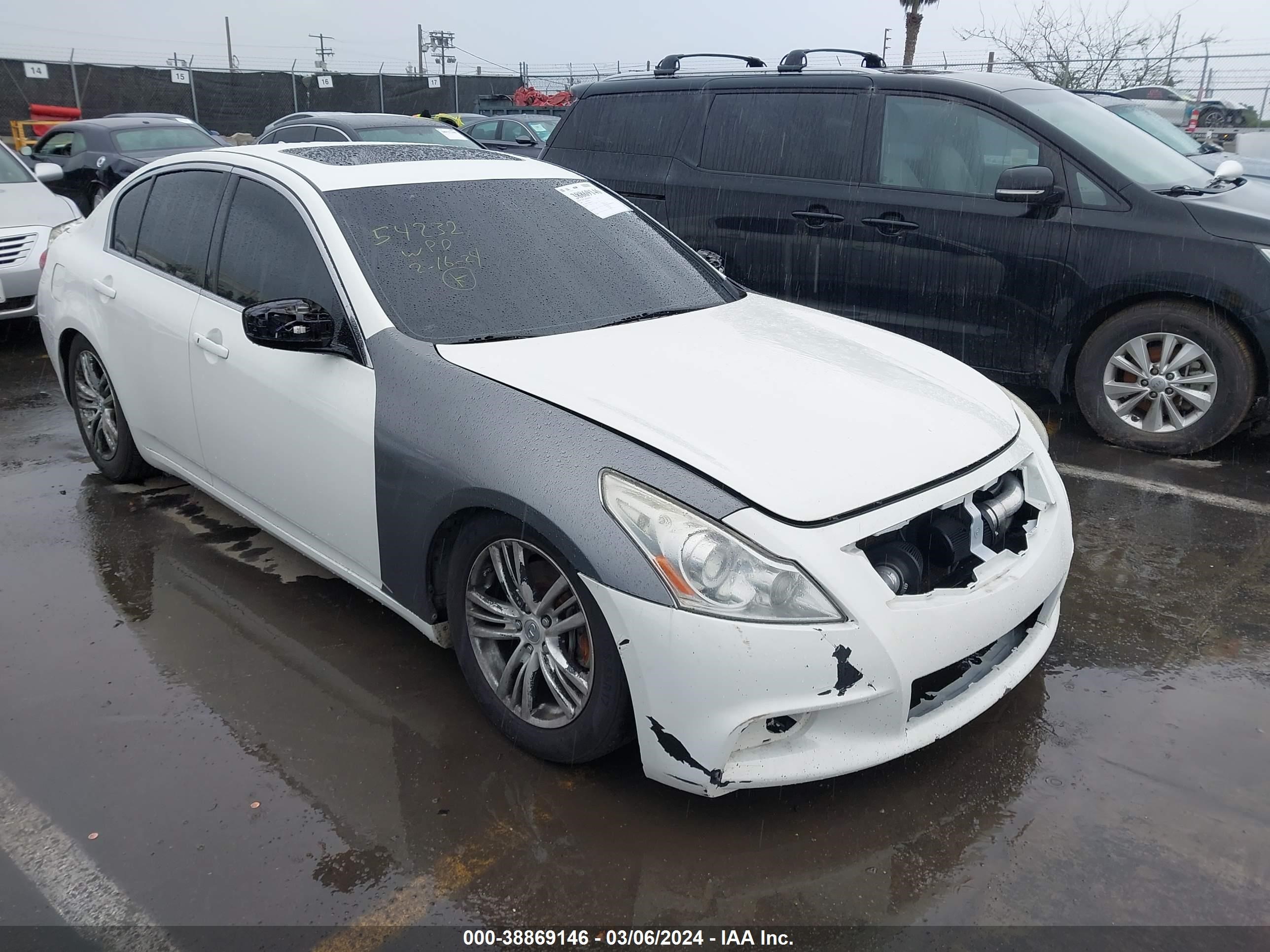 INFINITI G 2009 jnkcv61e89m311756