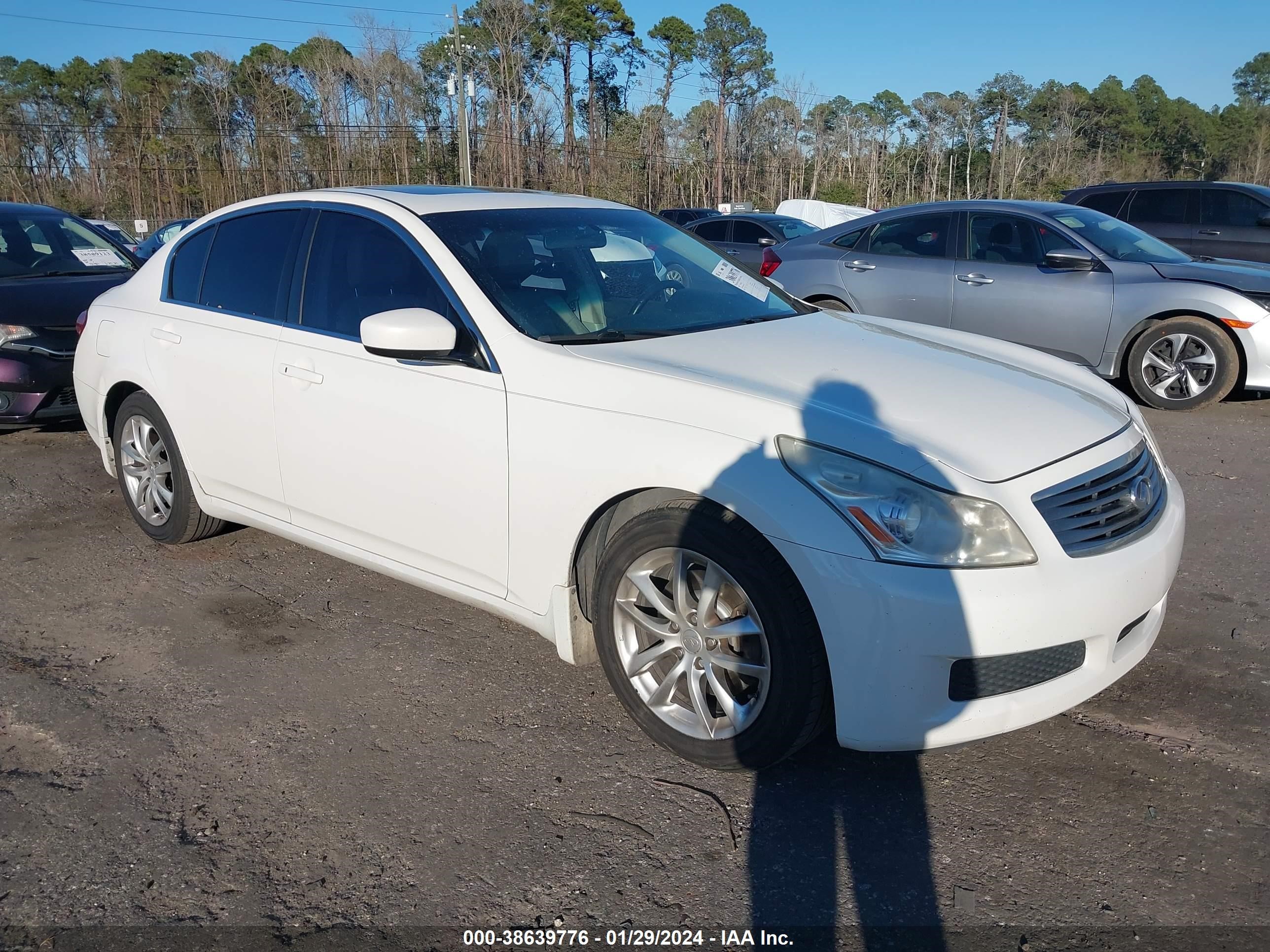 INFINITI G 2009 jnkcv61e99m301270