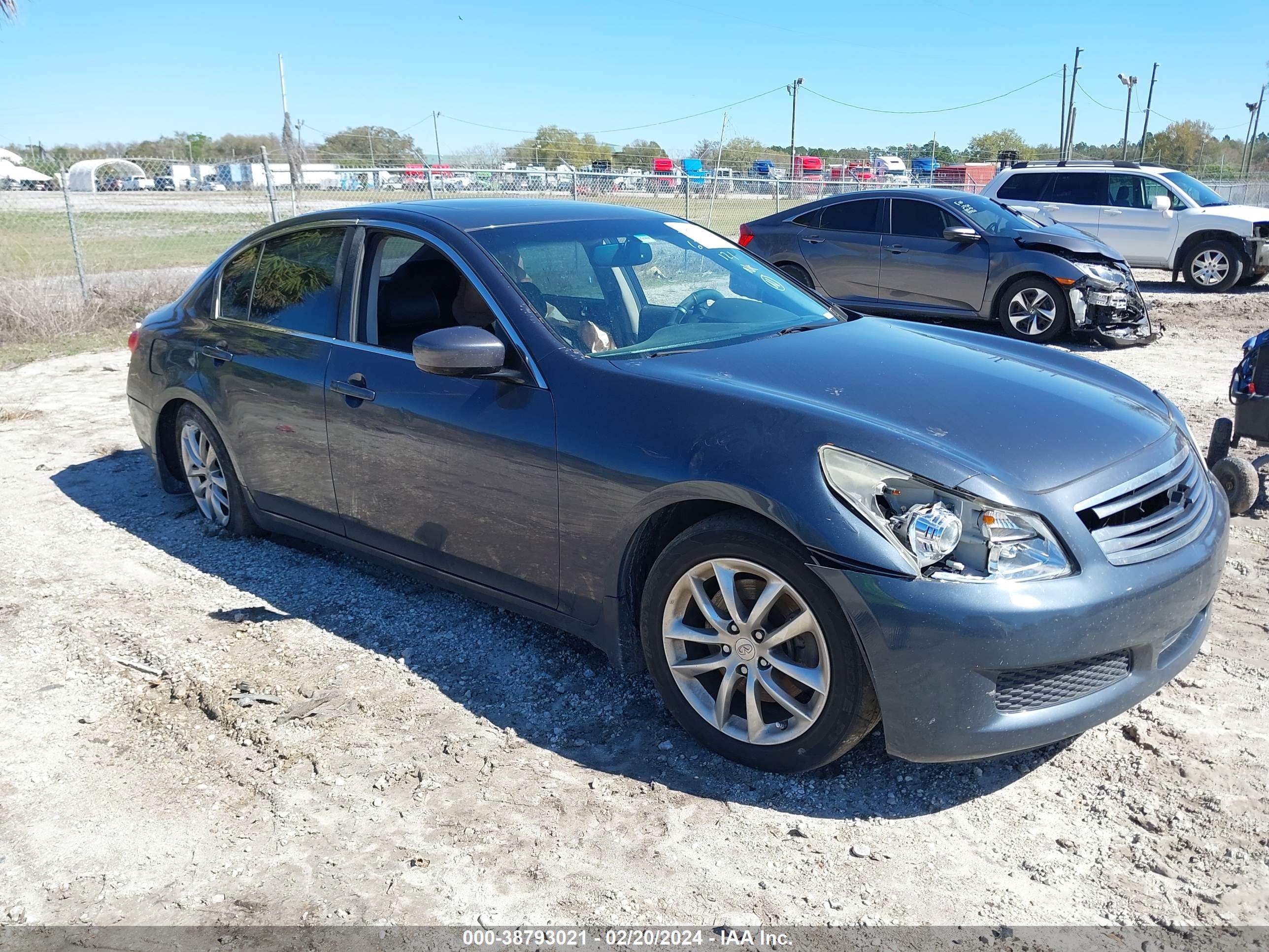 INFINITI G 2009 jnkcv61e99m307876