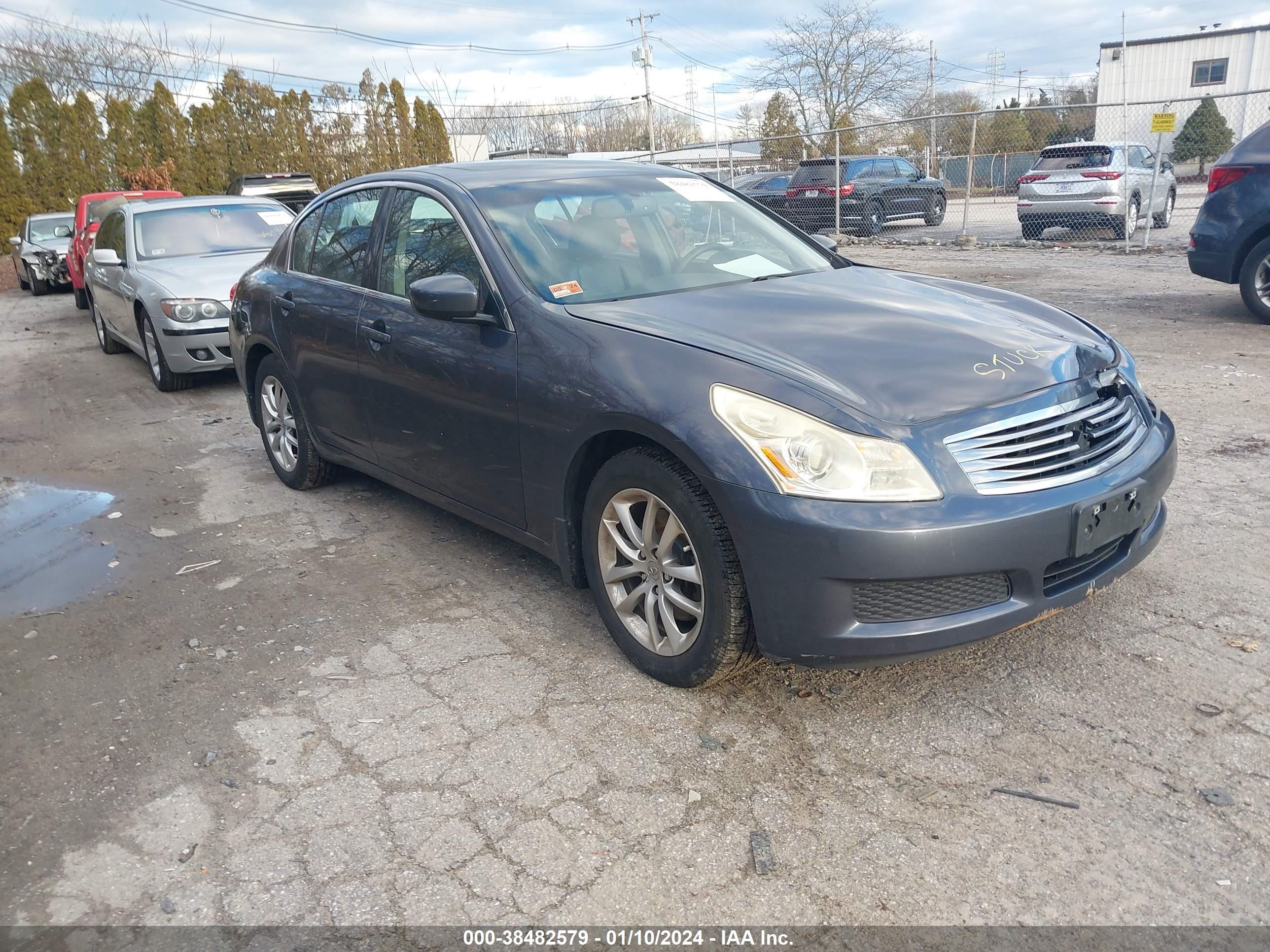 INFINITI G 2009 jnkcv61f09m362046