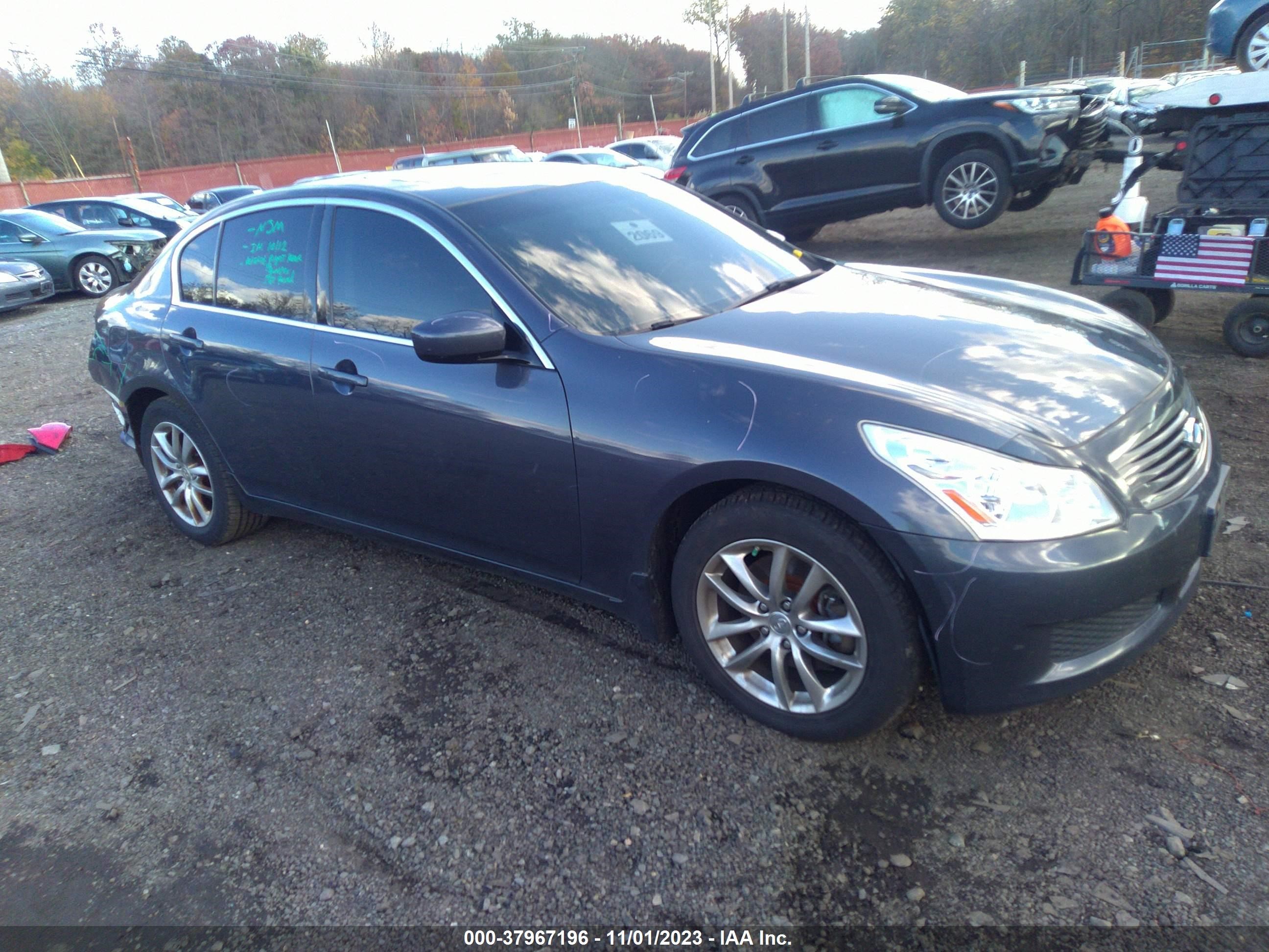 INFINITI G 2009 jnkcv61f19m350021