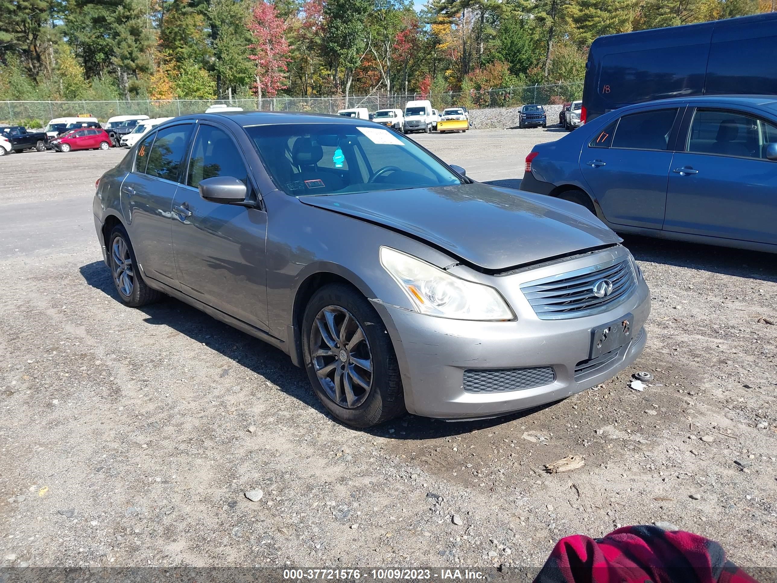 INFINITI G 2009 jnkcv61f19m356658