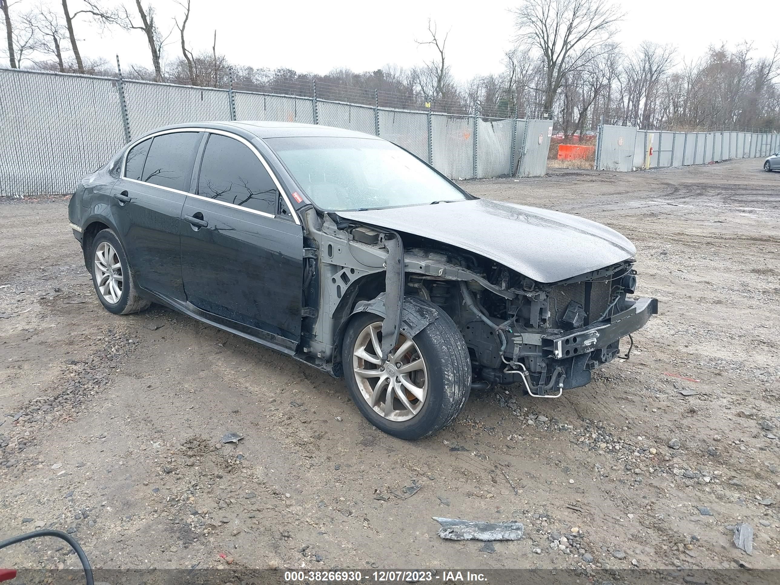 INFINITI G 2009 jnkcv61f19m357485