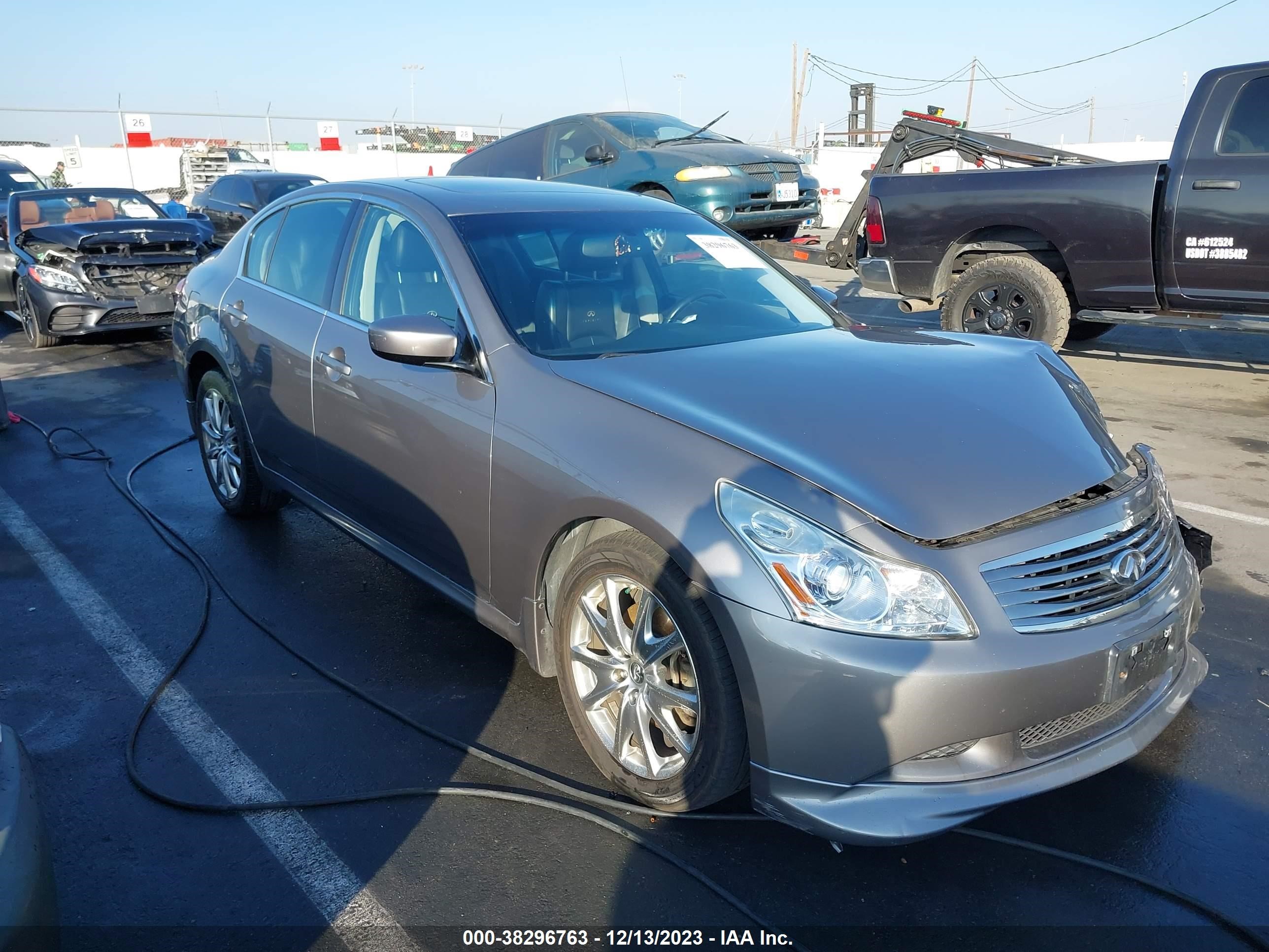 INFINITI G 2009 jnkcv61f19m358376